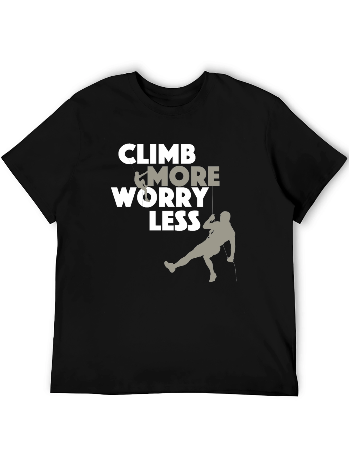 Climb More Worry Less Graphic Tee