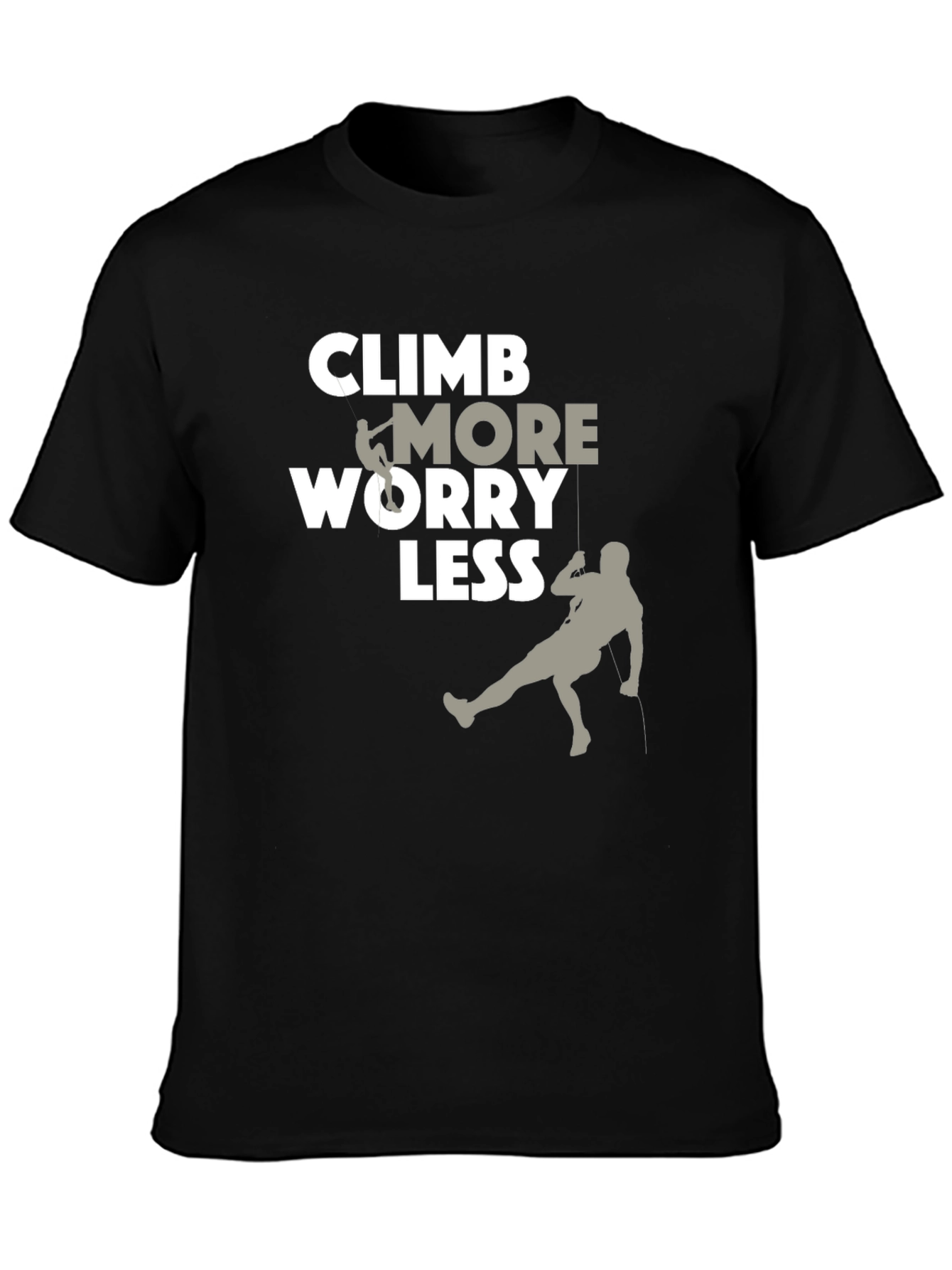 Climb More Worry Less Graphic Tee