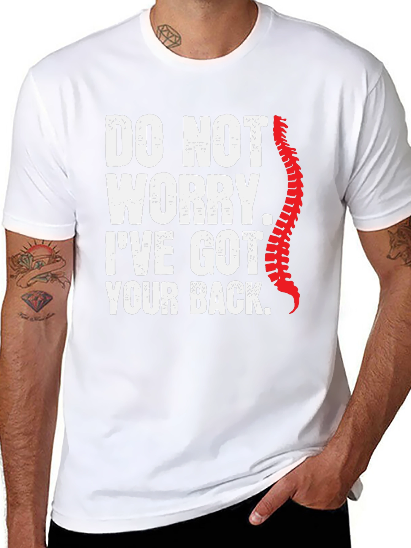 Funny Chiropractor T-Shirt: Ive Got Your Back