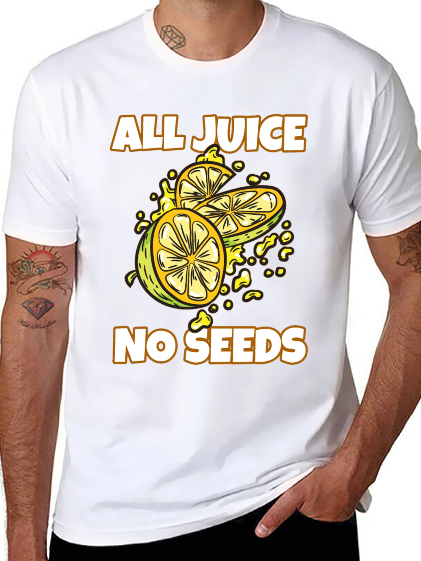 All Juice No Seeds Graphic Tee