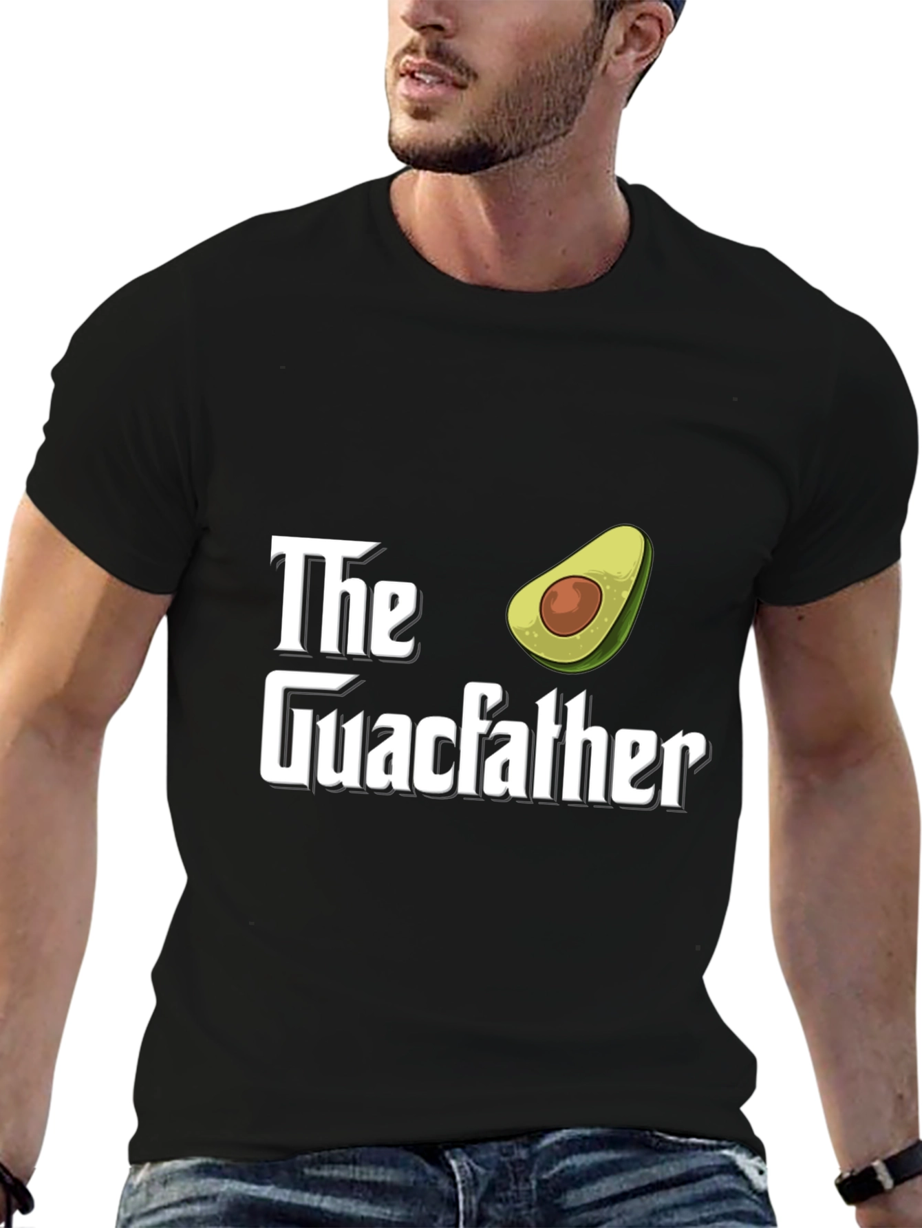 The Guacfather Avocado Graphic T-Shirt