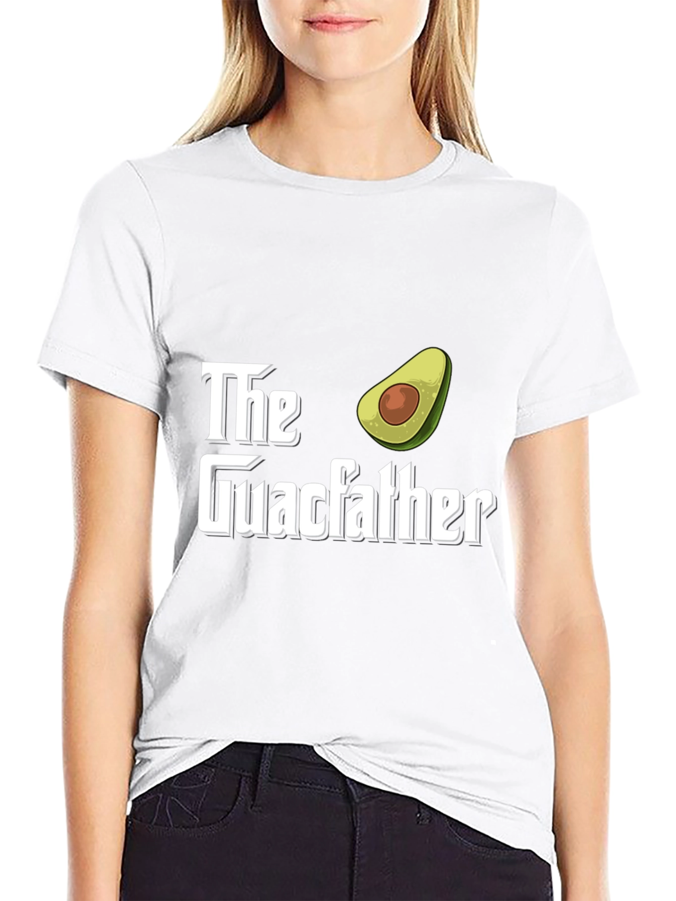 The Guacfather Avocado Graphic T-Shirt