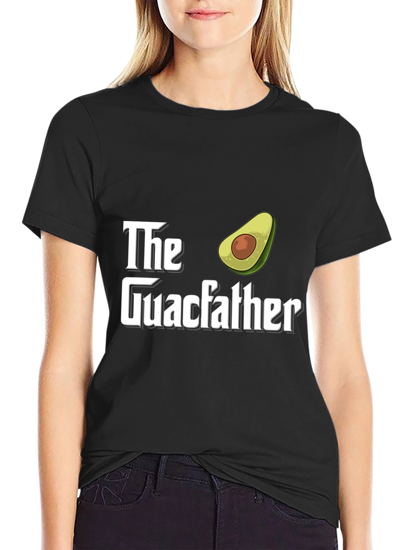 The Guacfather Avocado Graphic T-Shirt