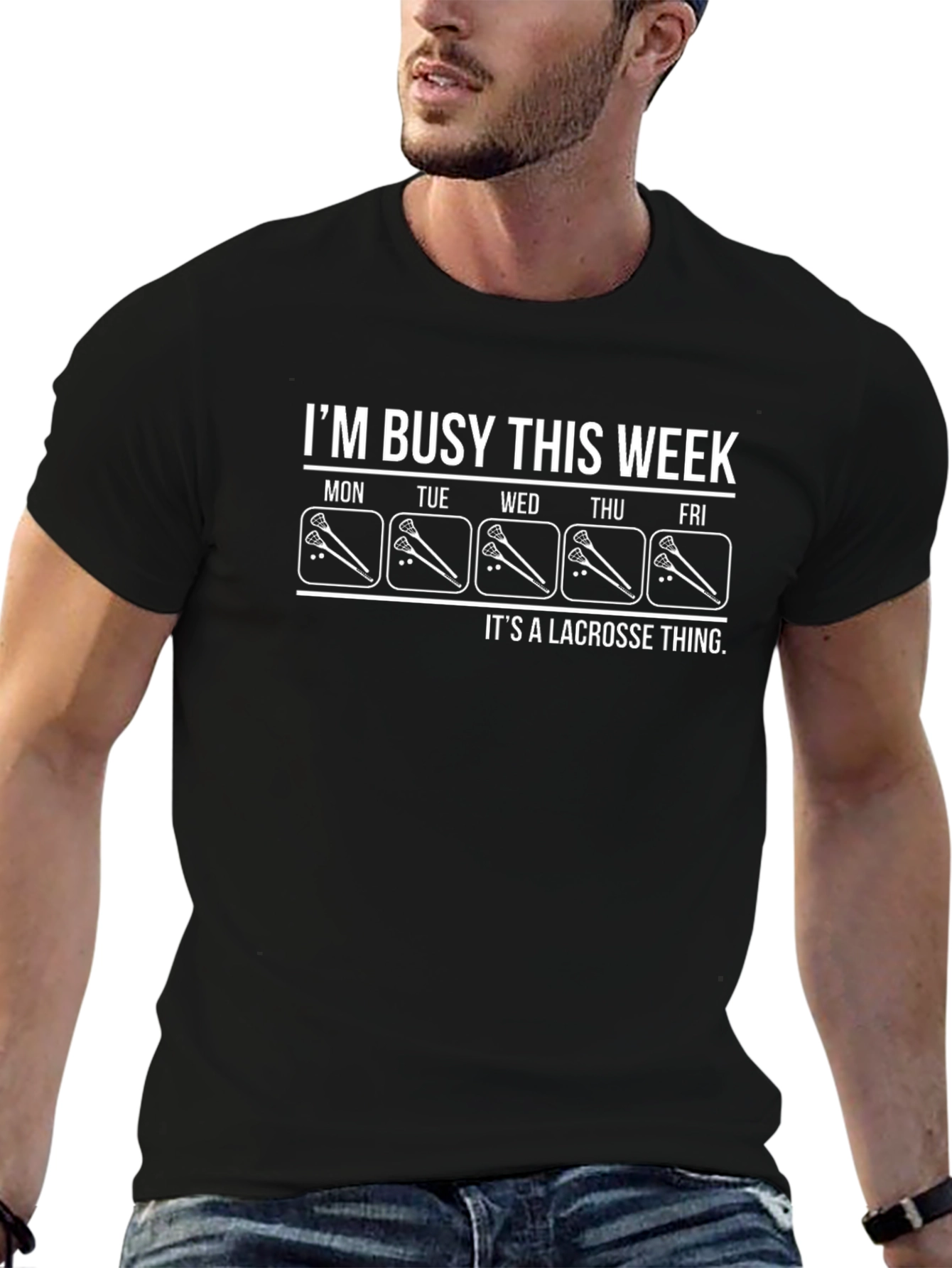 Lacrosse Week T-Shirt - Busy Schedule