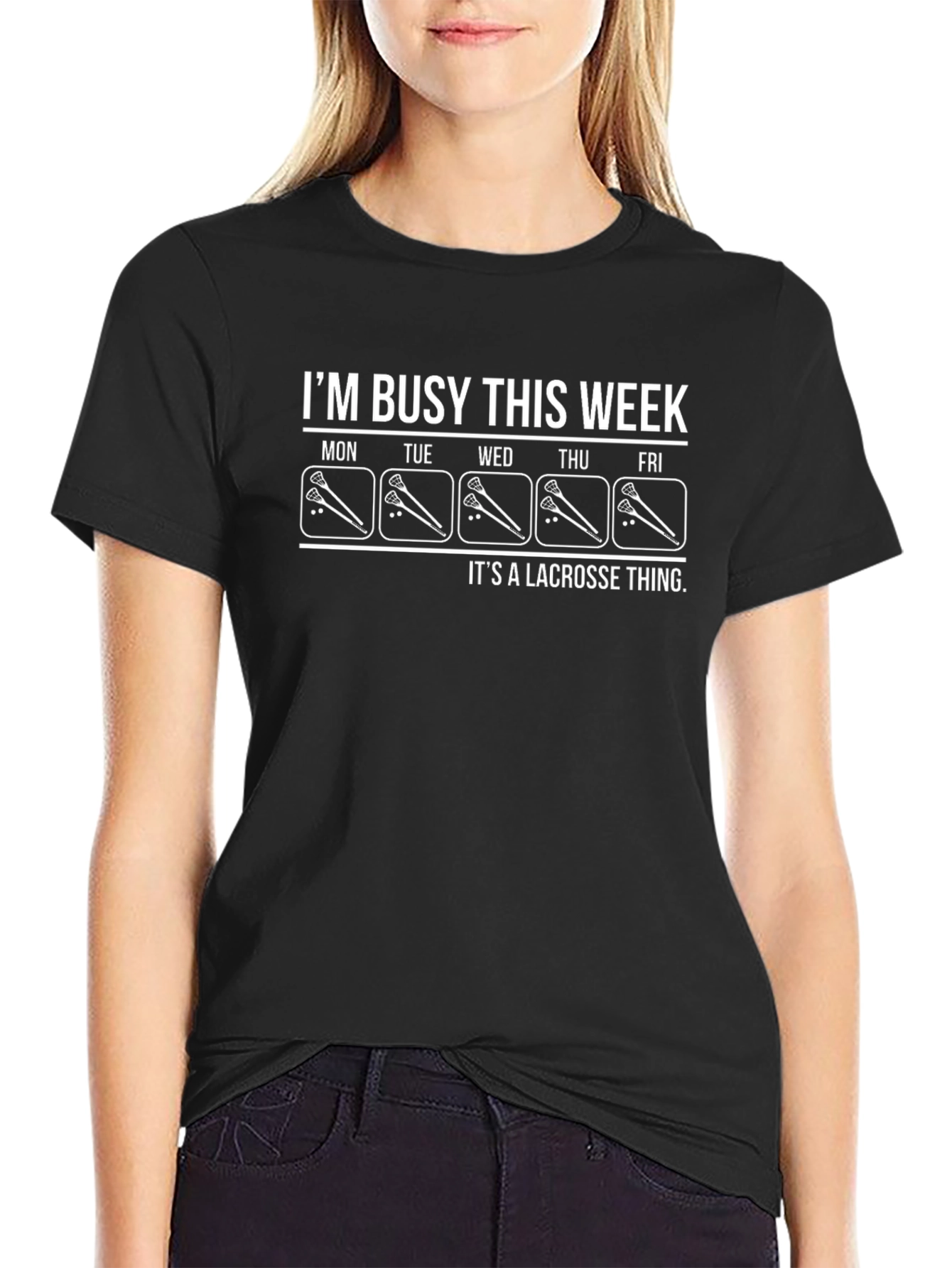 Lacrosse Week T-Shirt - Busy Schedule