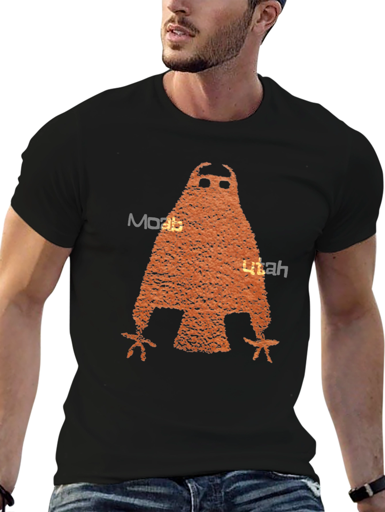 Moab Utah Monster T-Shirt - Unique Graphic Tee