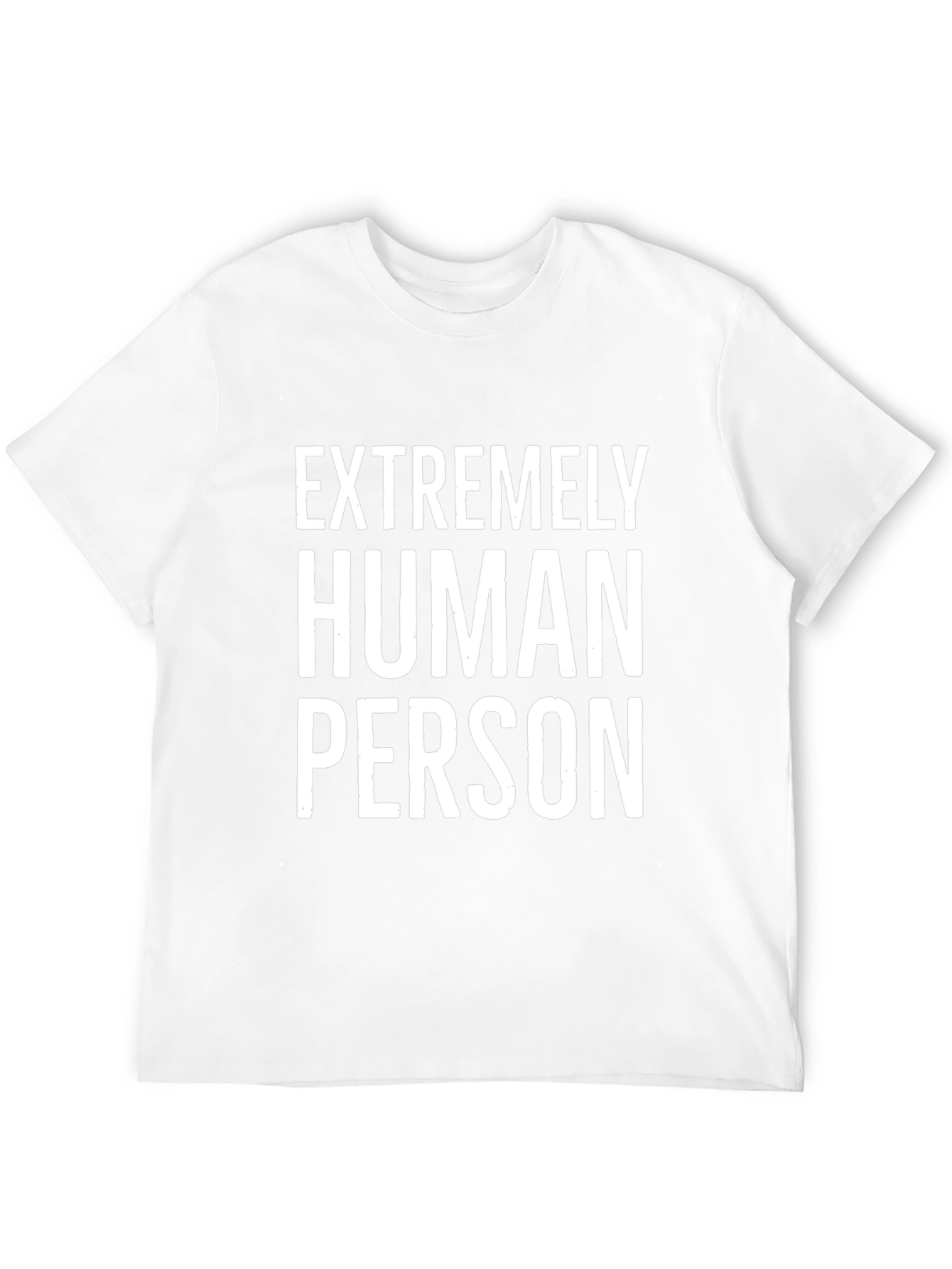 Extremely Human Person Graphic Tee - Black