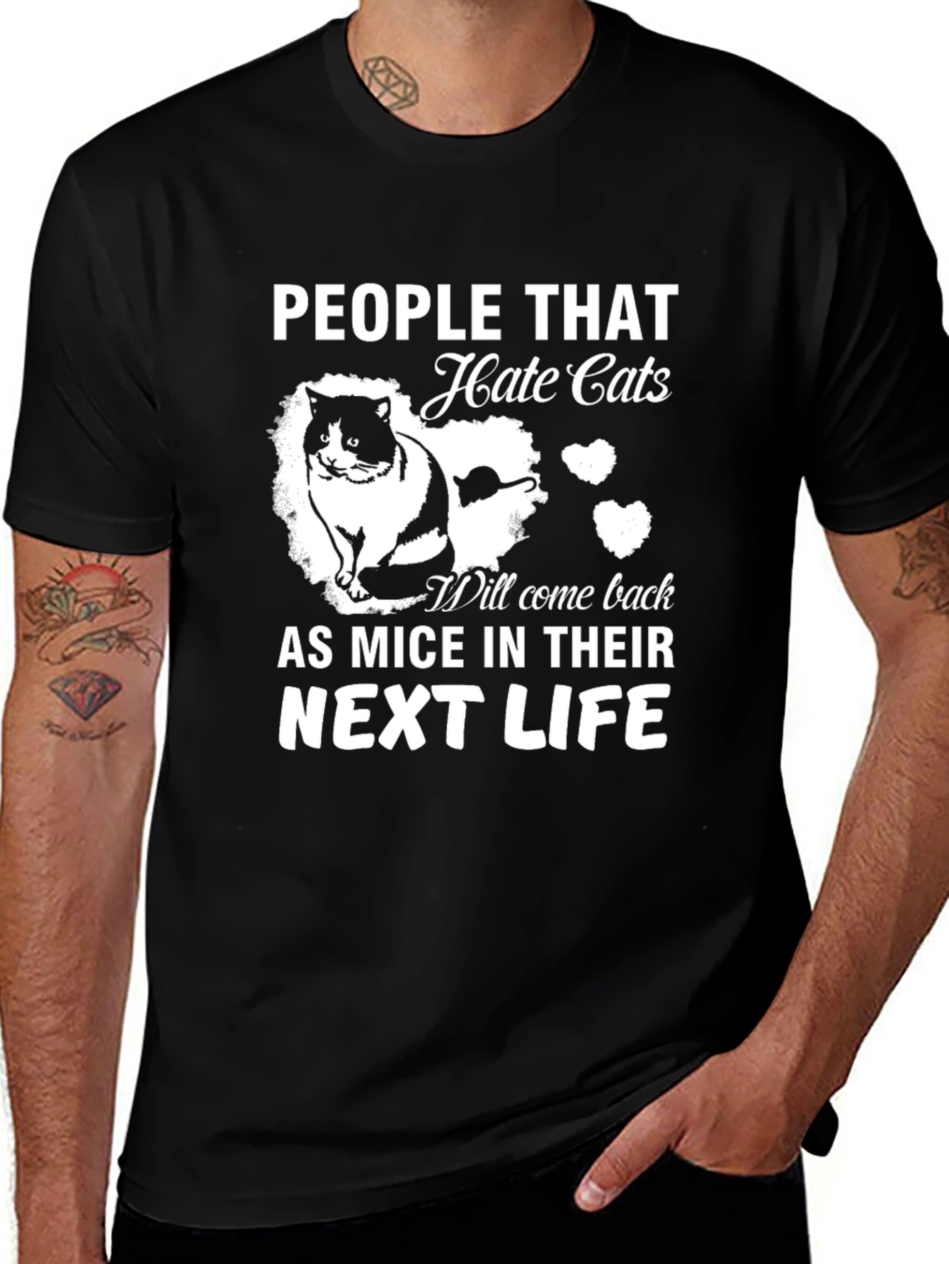 People That Hate Cats T-Shirt
