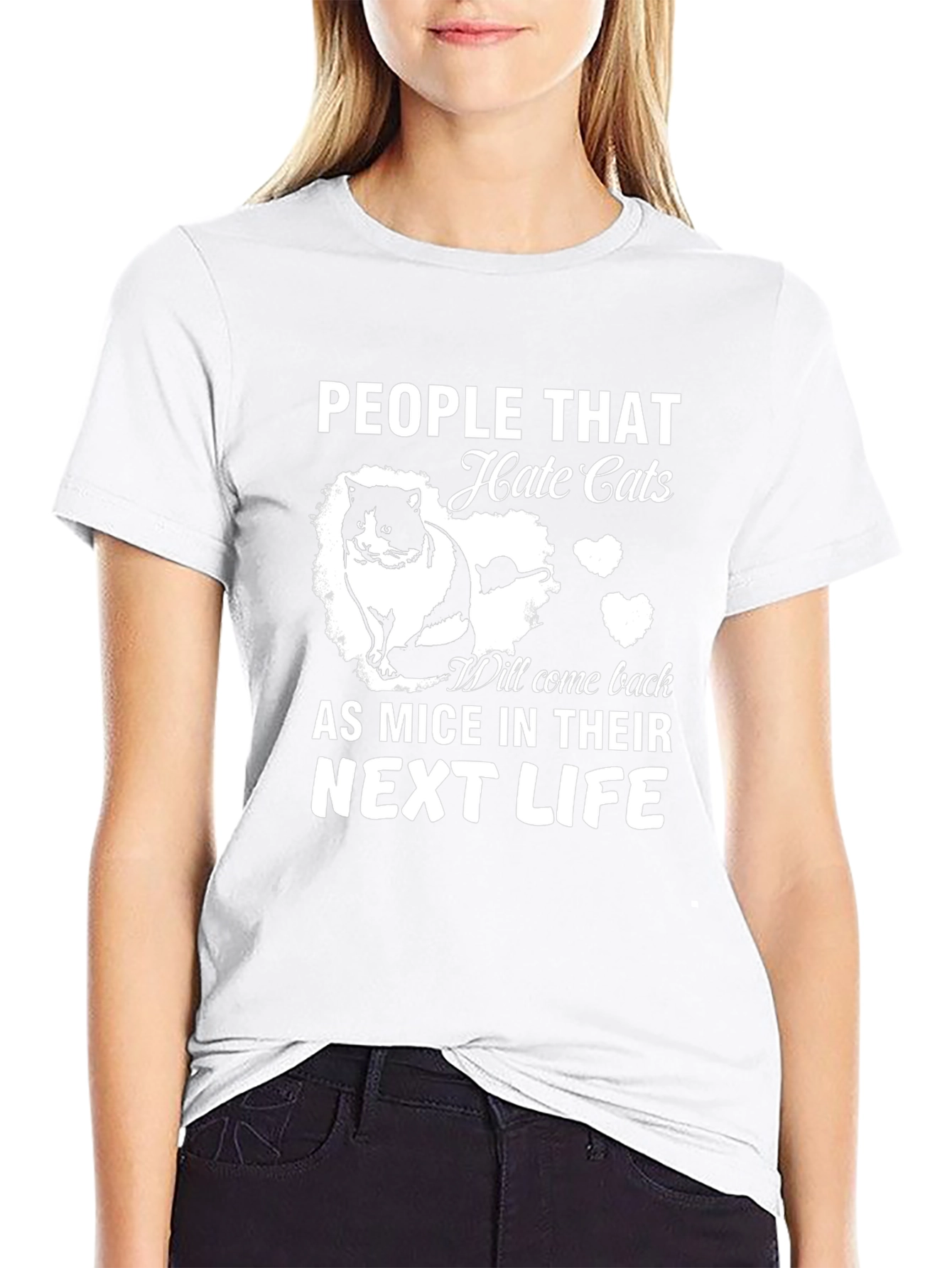 People That Hate Cats T-Shirt