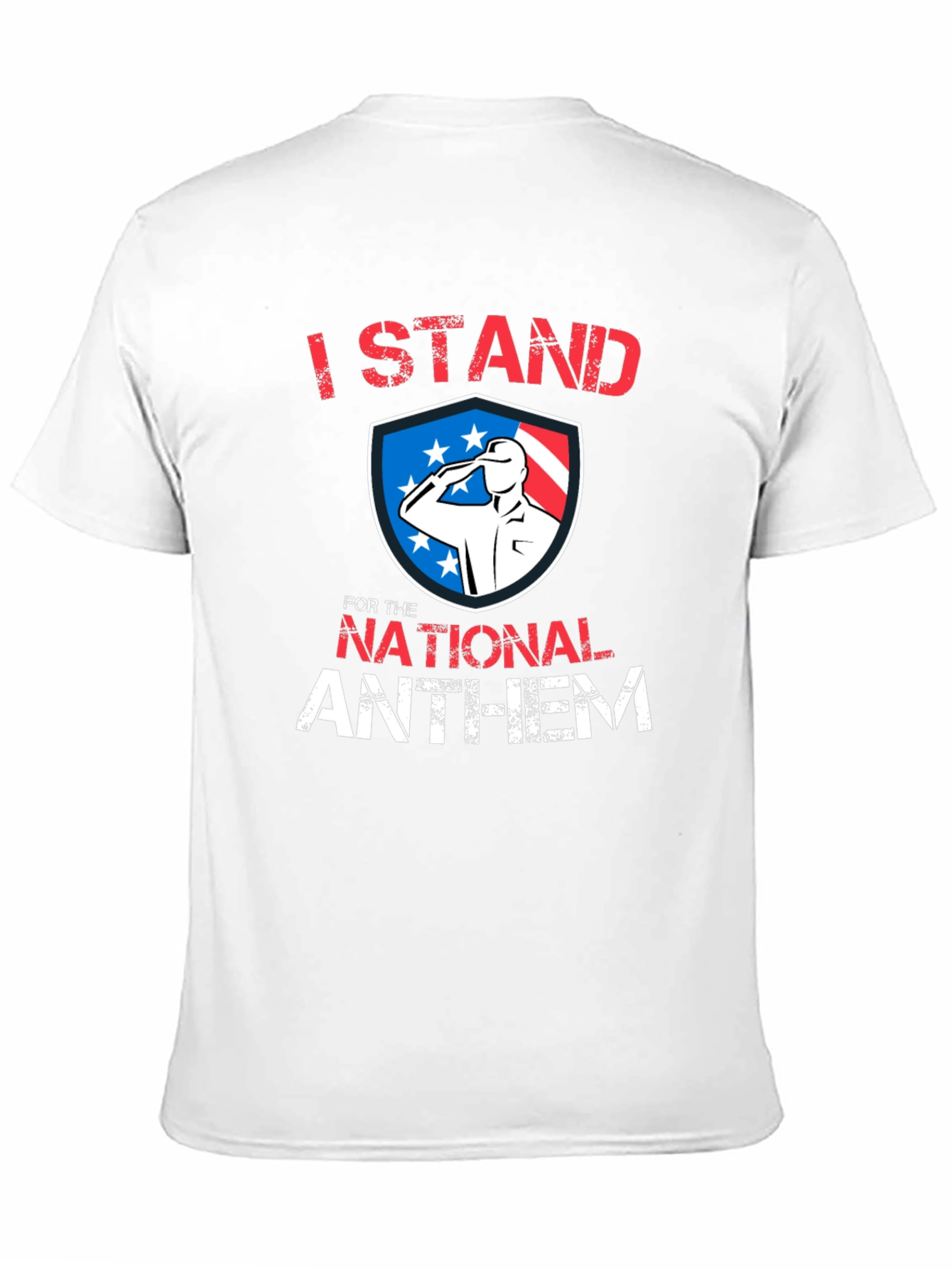 I Stand for The National Anthem Patriotic T-Shirt