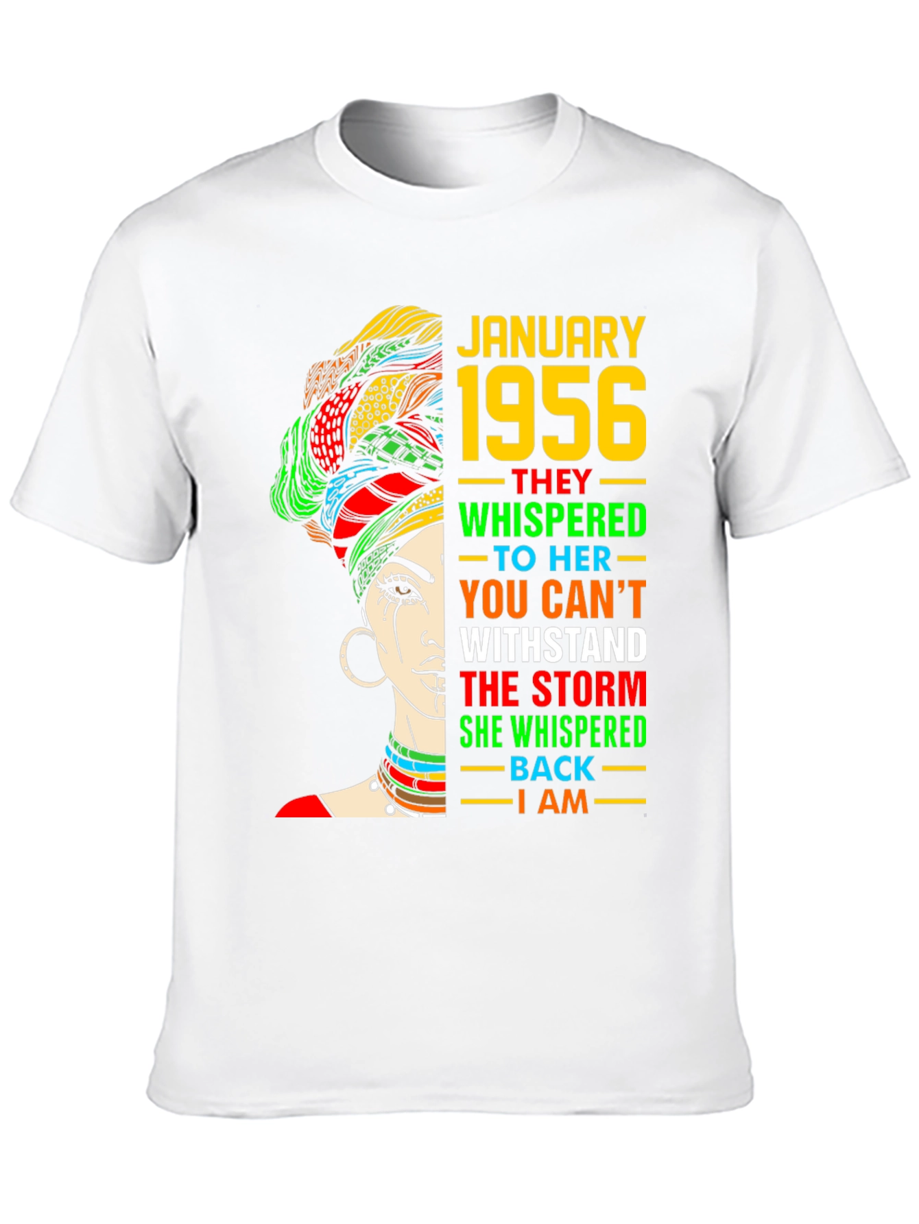 January 1956 Black Woman T-Shirt