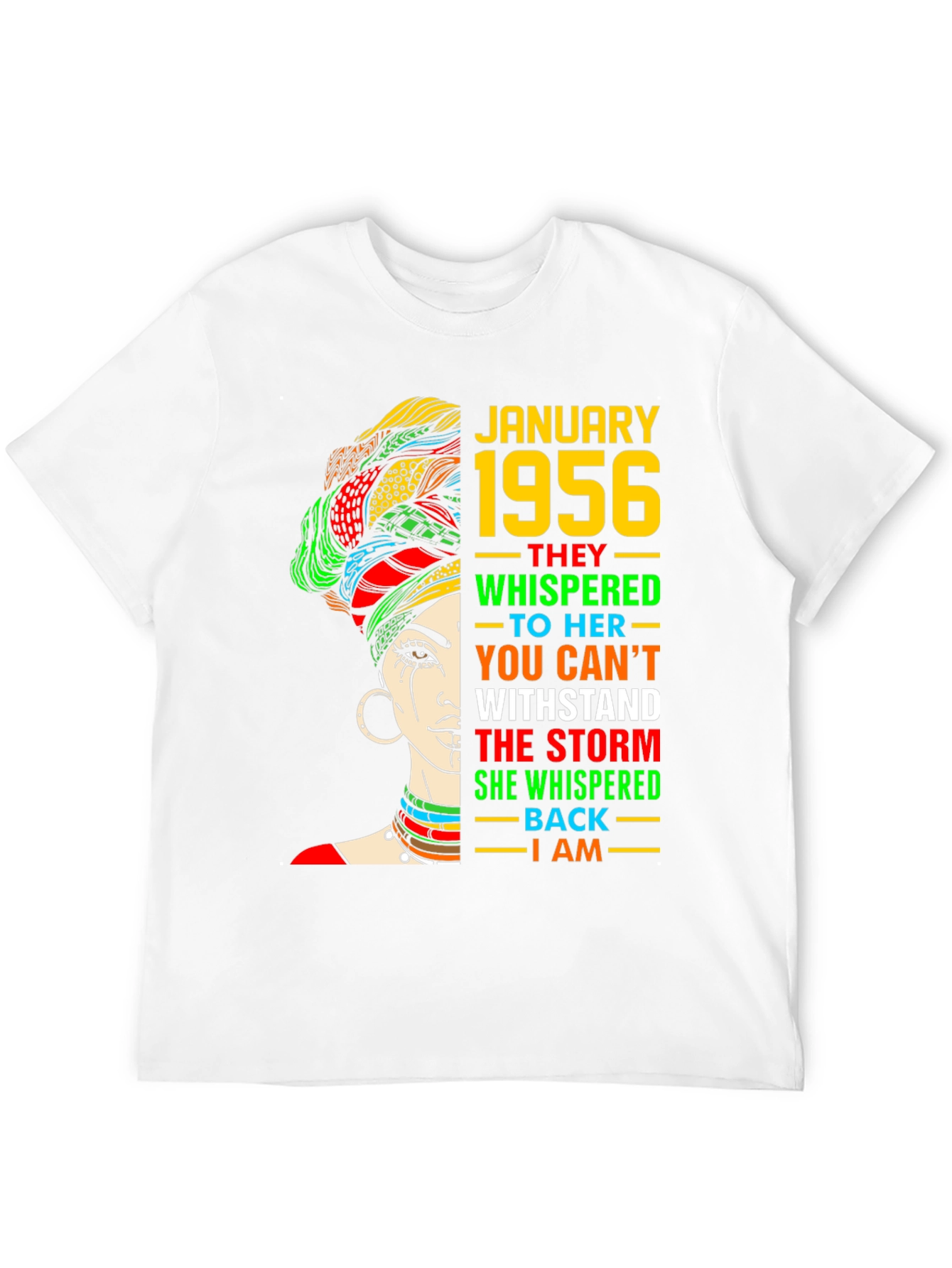 January 1956 Black Woman T-Shirt