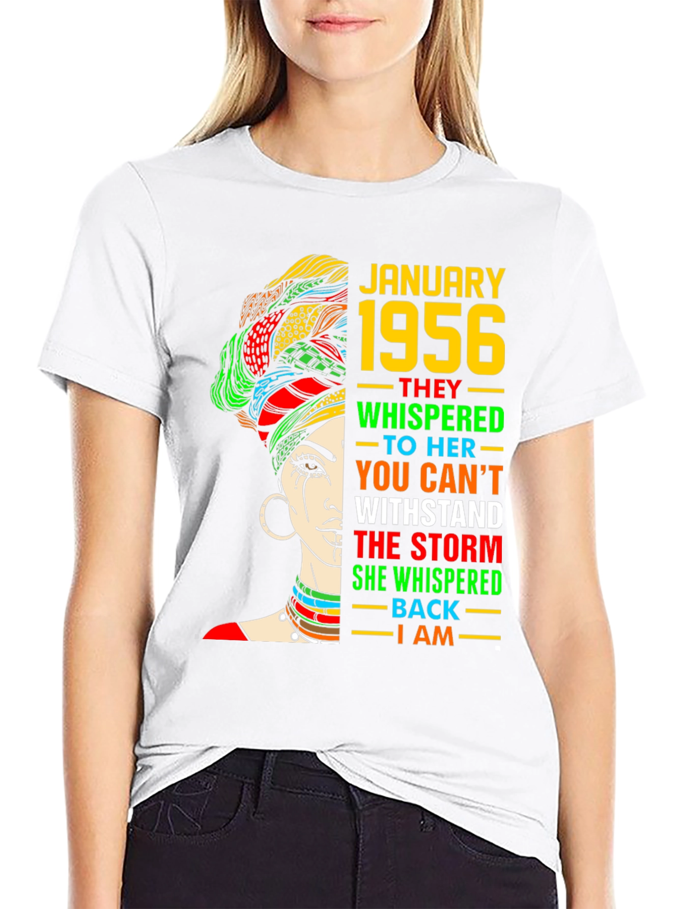 January 1956 Black Woman T-Shirt