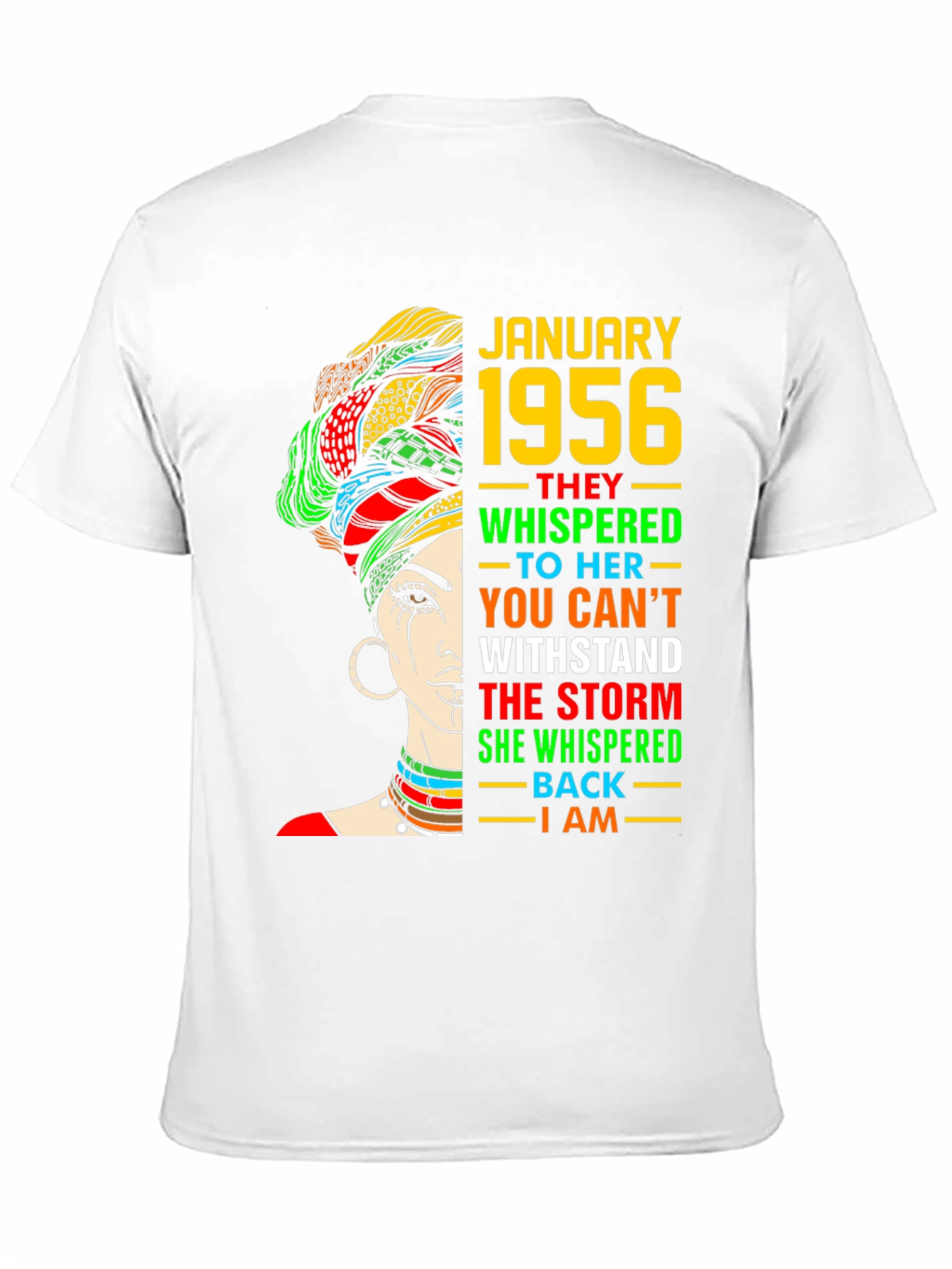 January 1956 Black Woman T-Shirt
