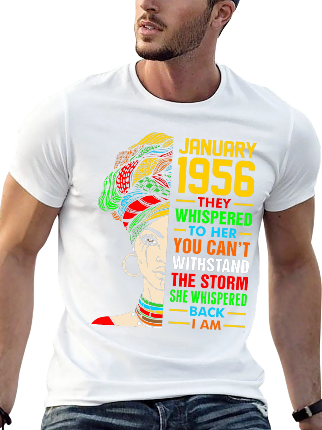 January 1956 Black Woman T-Shirt