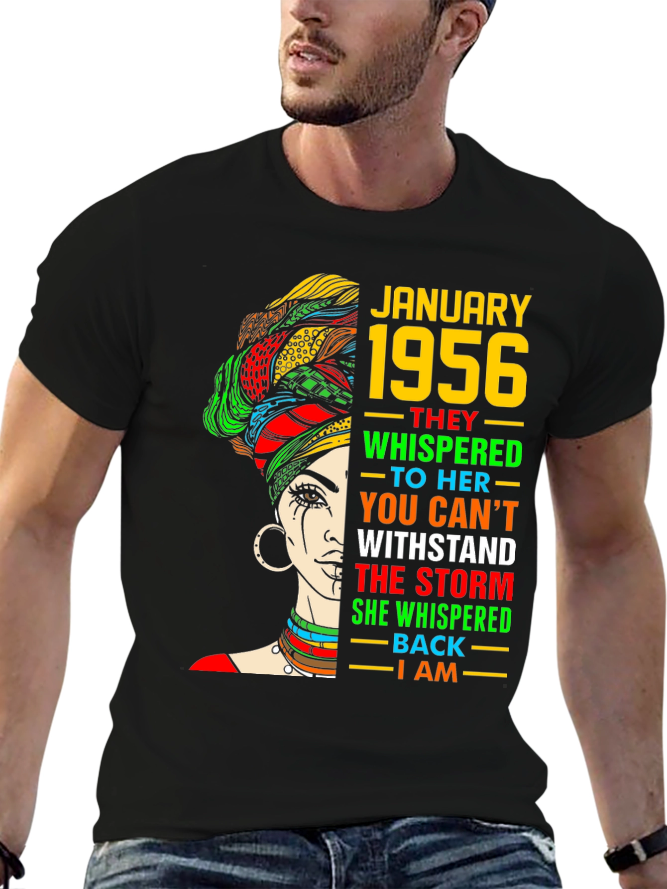 January 1956 Black Woman T-Shirt