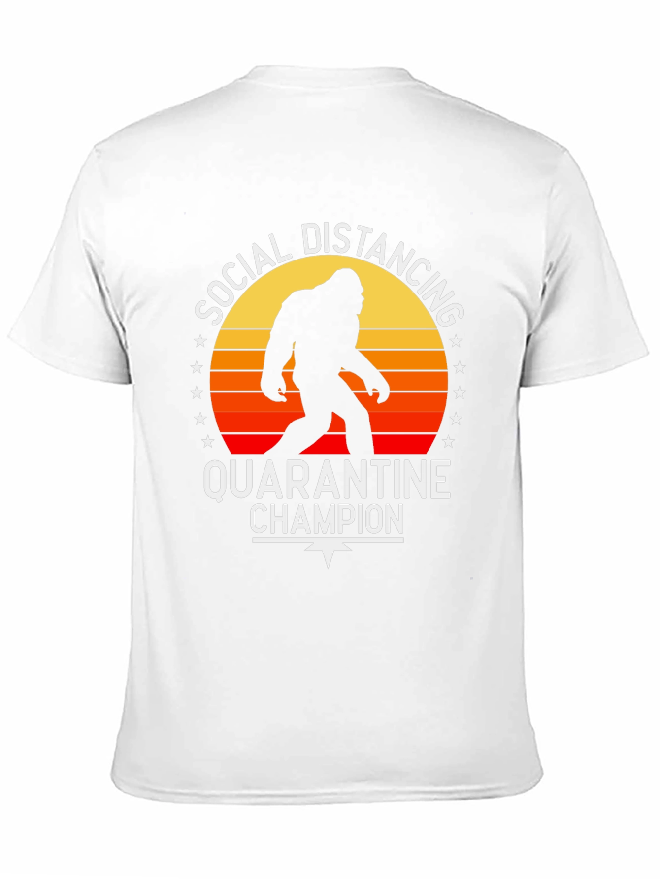 Social Distancing Quarantine Champion T-Shirt