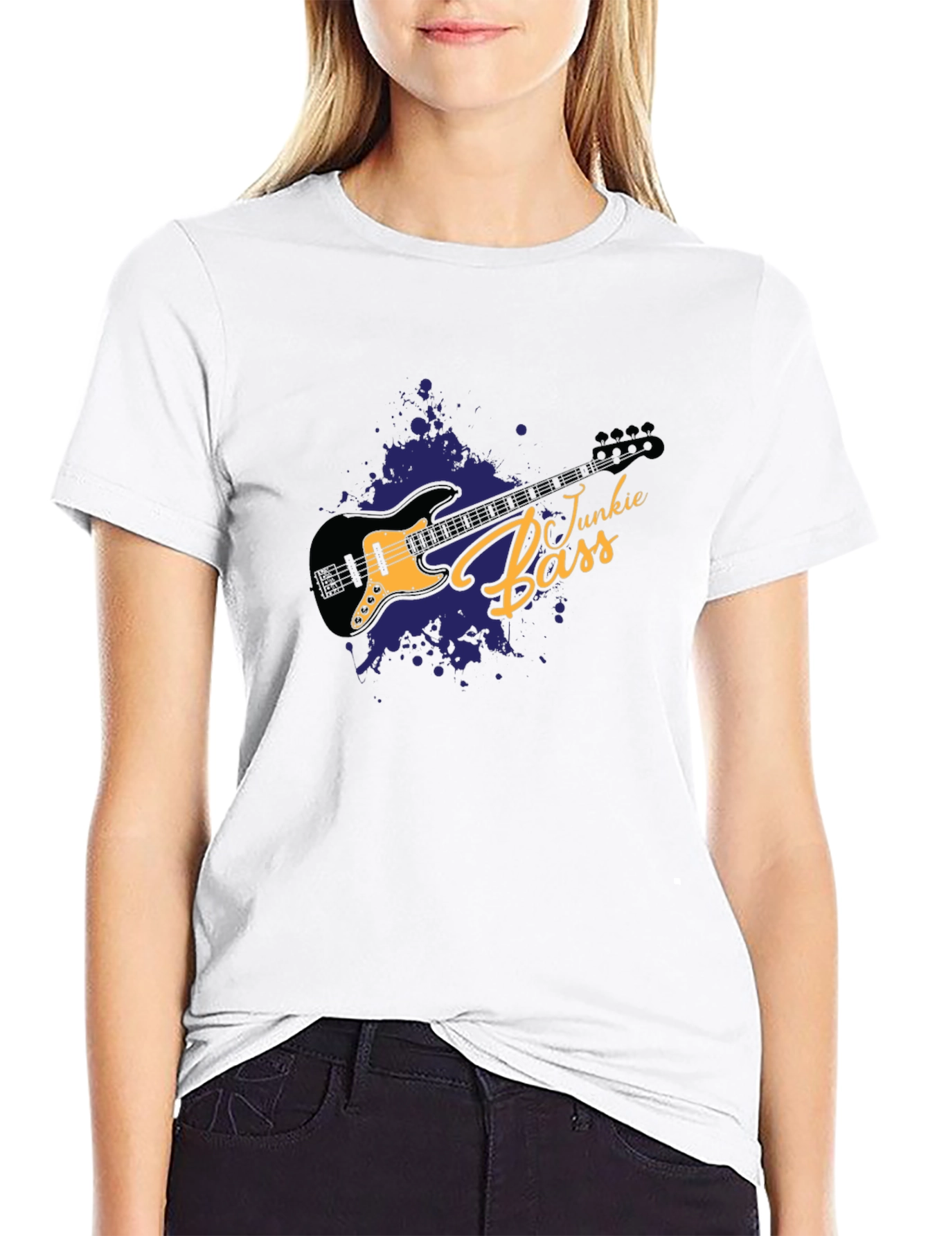 Junkie Bass T-Shirt - Music Lover Tee