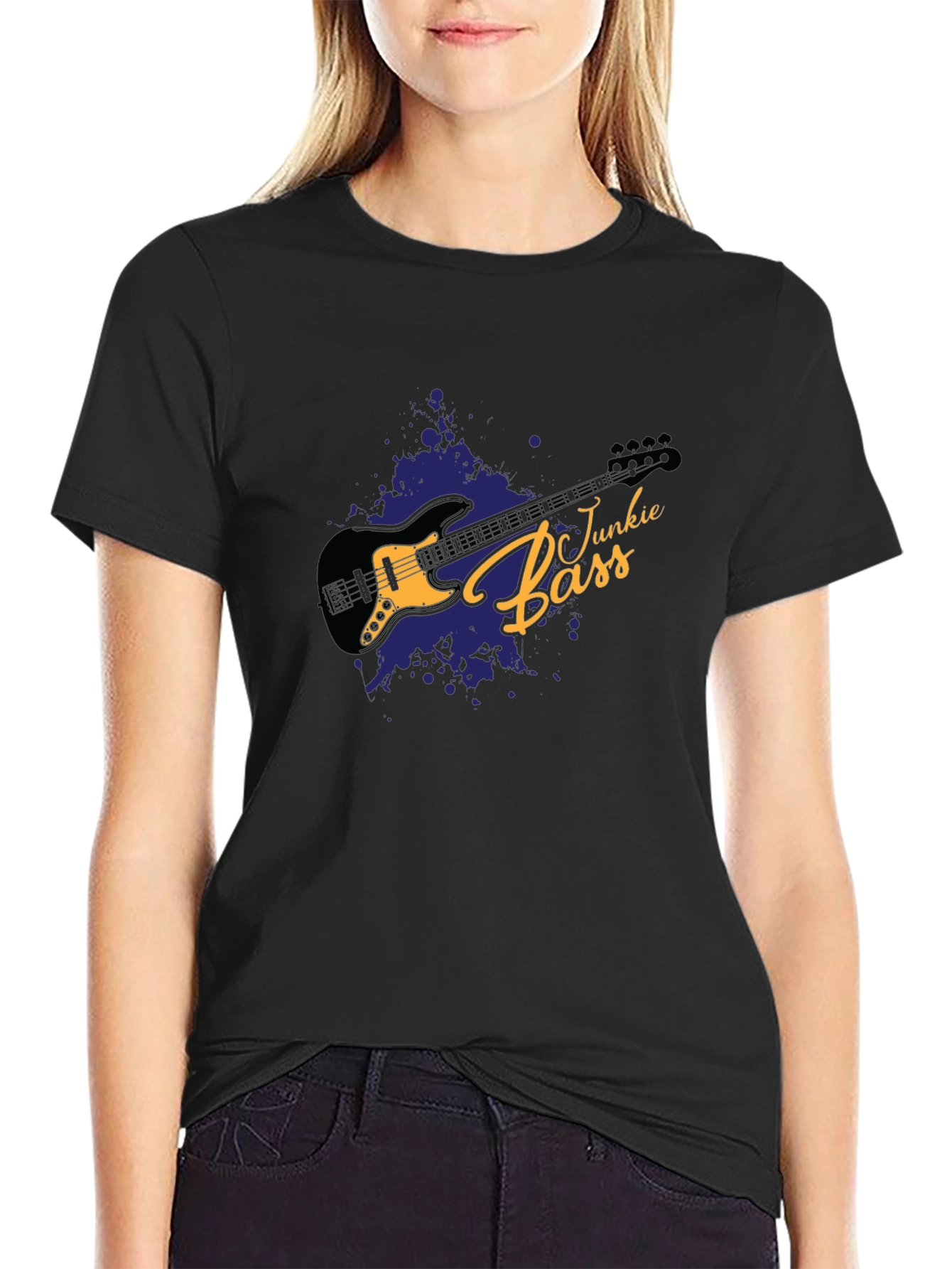 Junkie Bass T-Shirt - Music Lover Tee