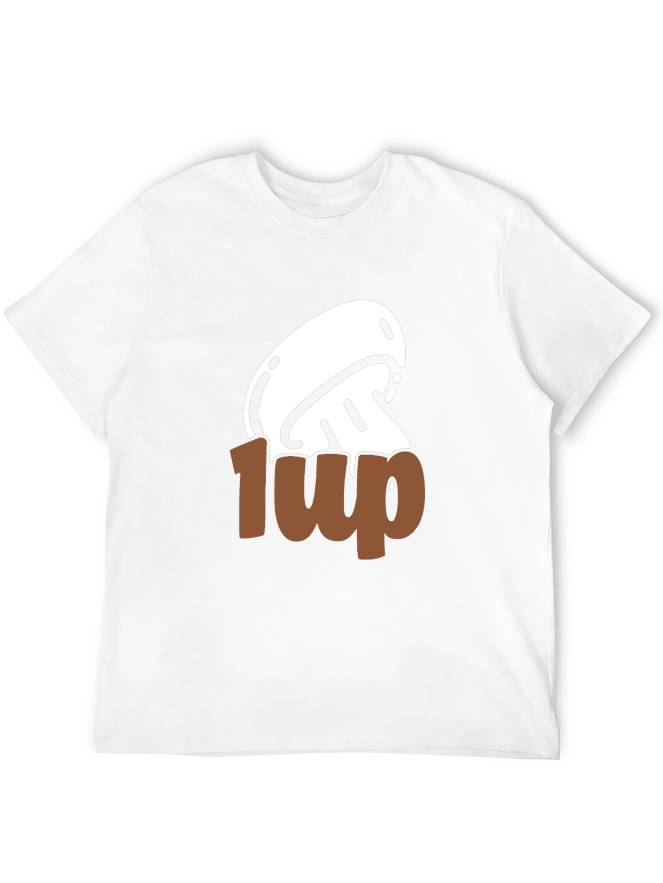 Mushroom 1-Up Graphic Tee - Gamer Style