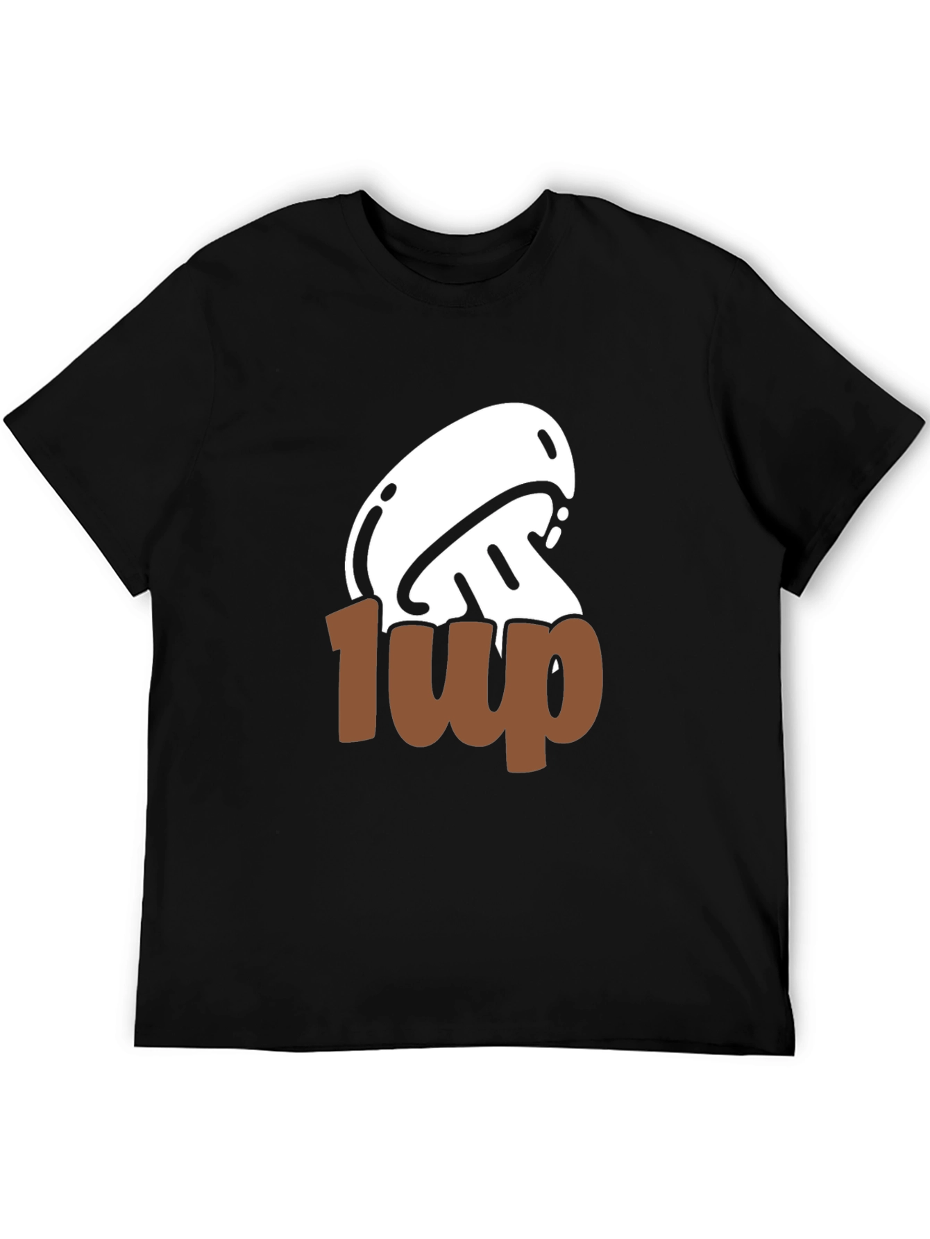 Mushroom 1-Up Graphic Tee - Gamer Style
