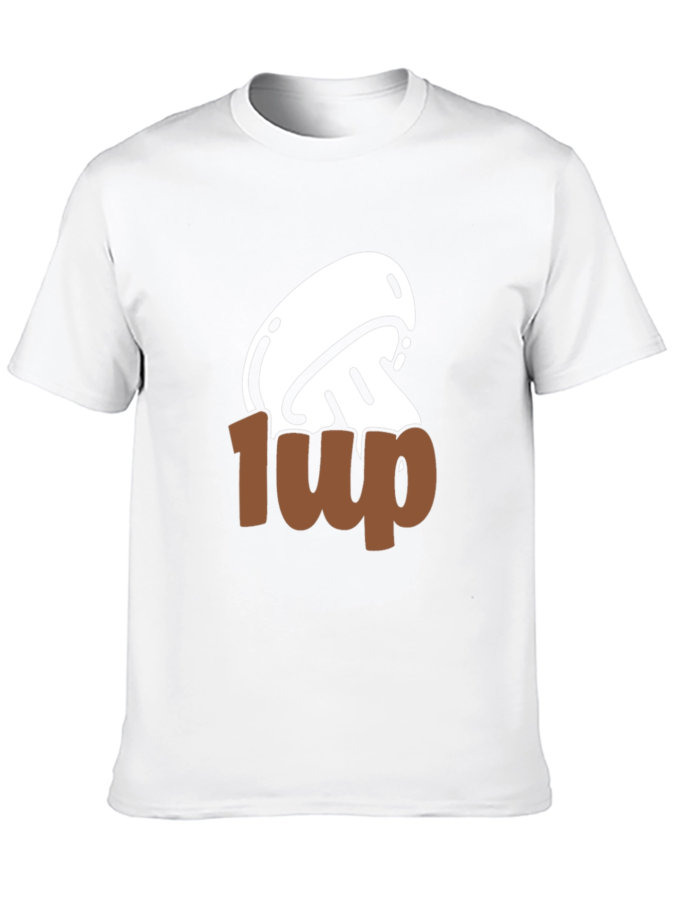 Mushroom 1-Up Graphic Tee - Gamer Style