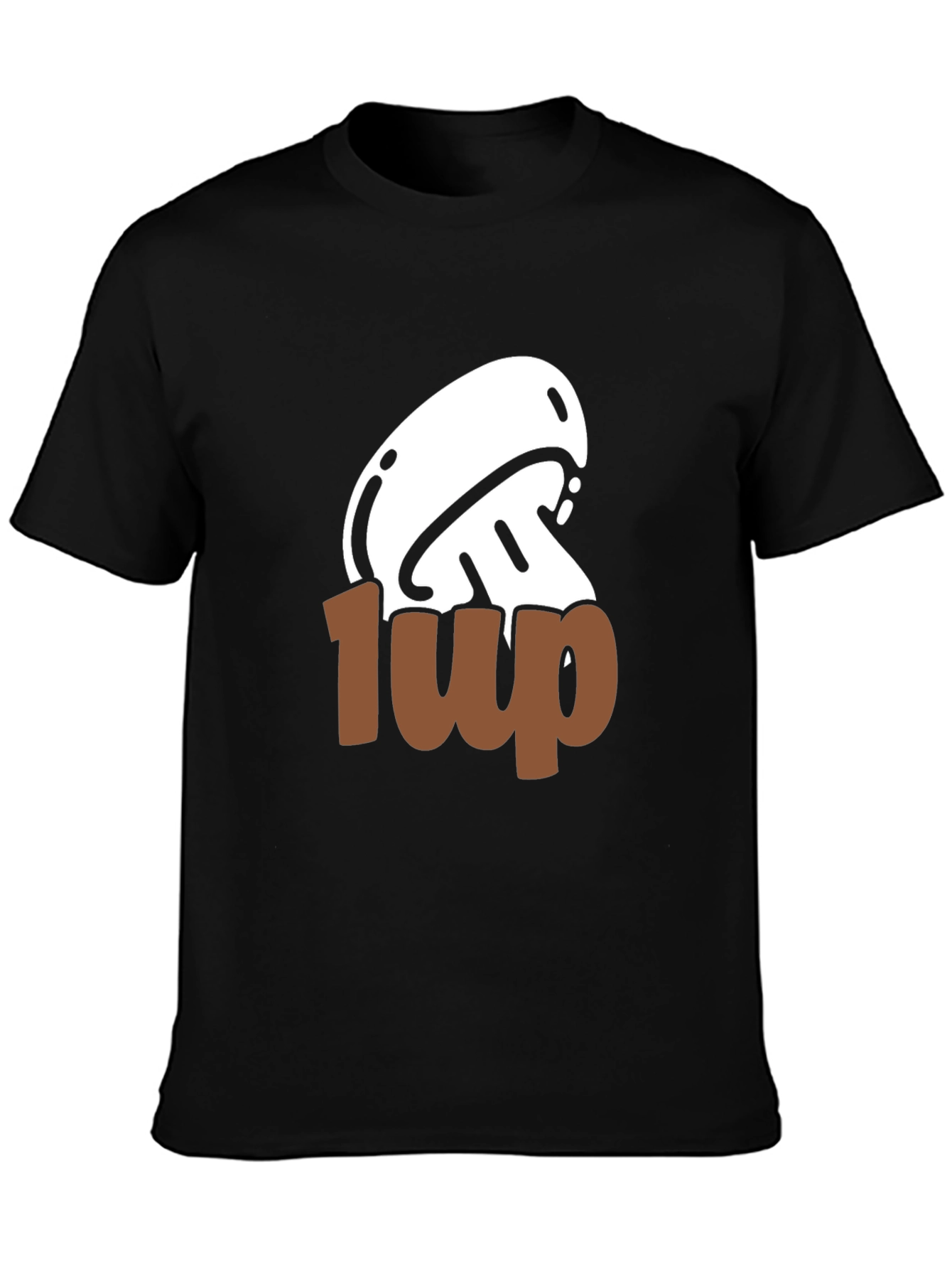 Mushroom 1-Up Graphic Tee - Gamer Style
