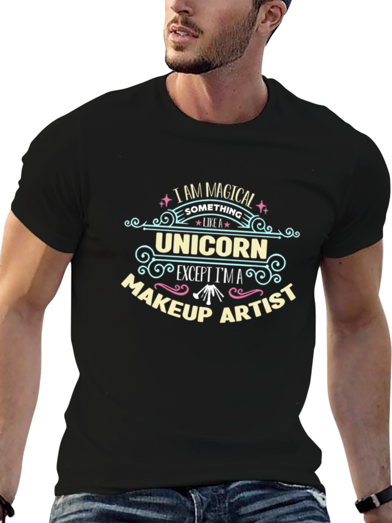 Magical Makeup Artist Graphic T-Shirt