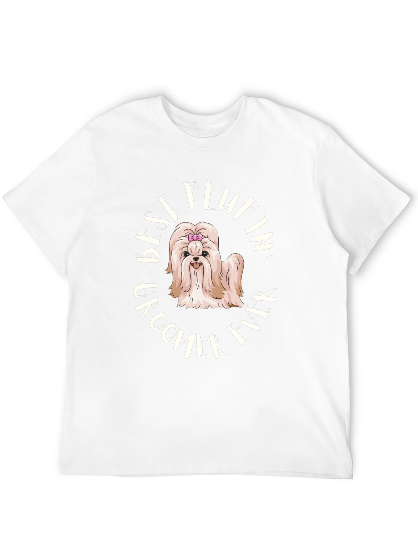 Best Fluffin Groomer Ever - Black T-Shirt