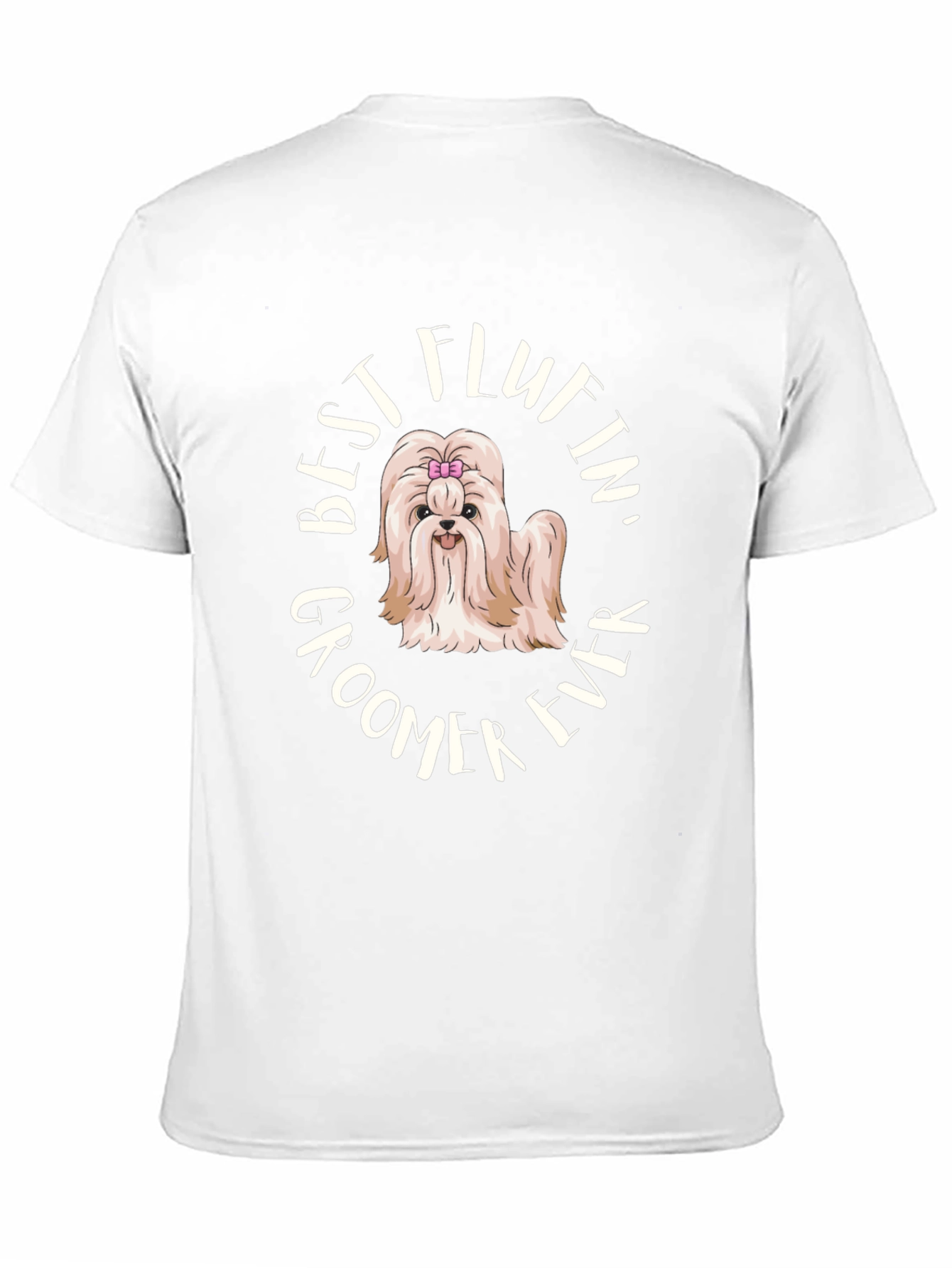 Best Fluffin Groomer Ever - Black T-Shirt