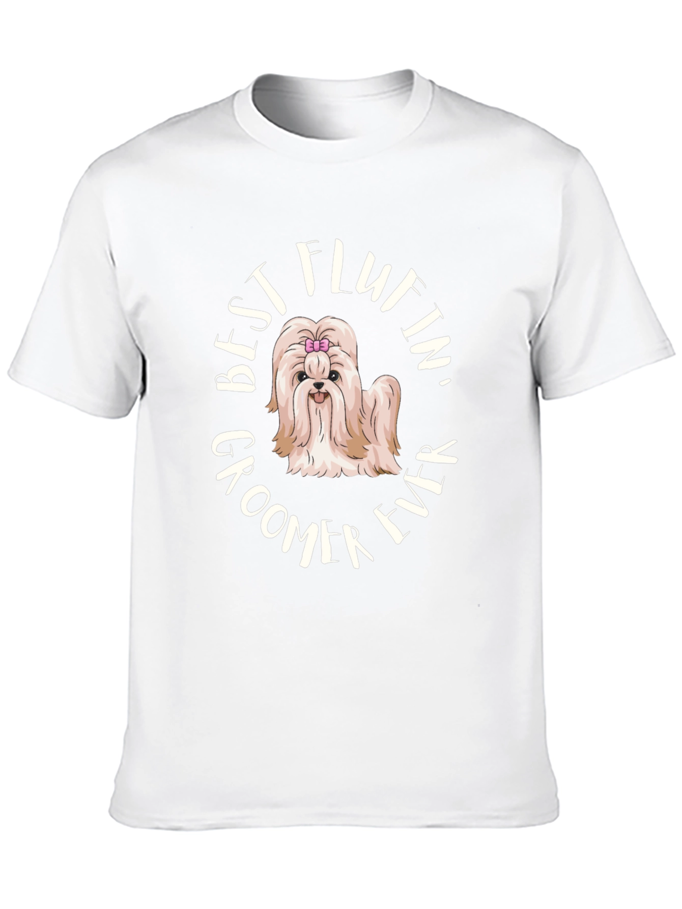 Best Fluffin Groomer Ever - Black T-Shirt