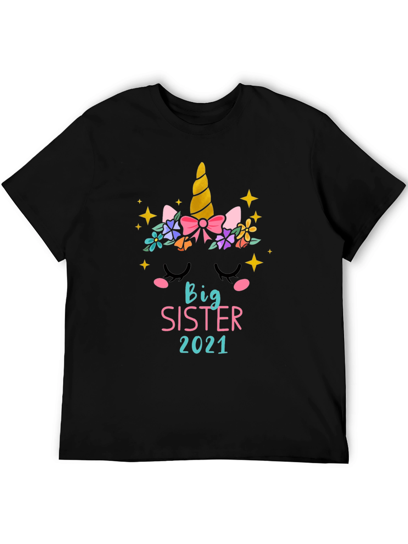 Big Sister 2021 Unicorn T-Shirt