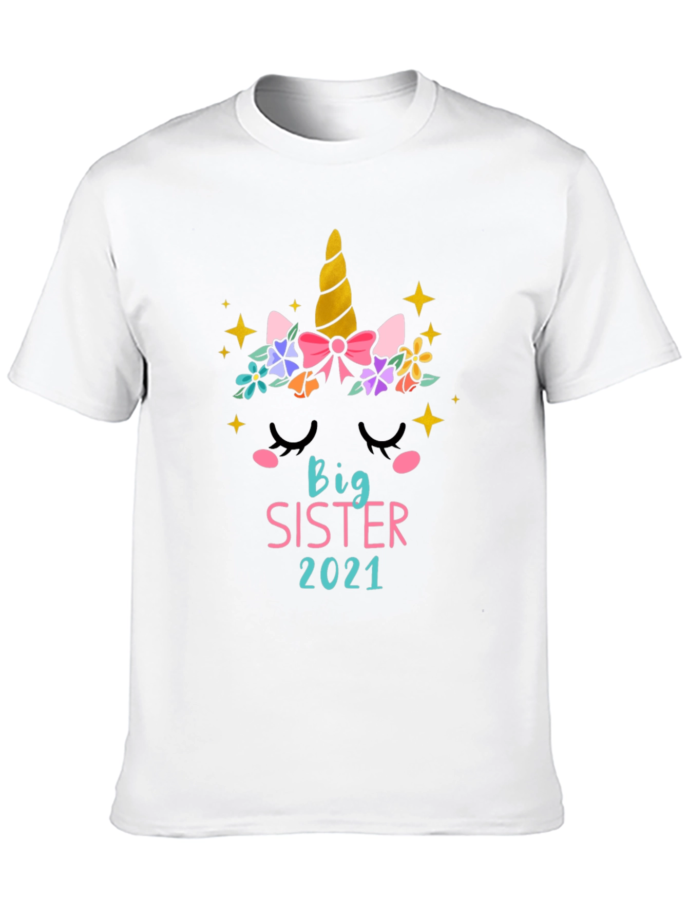 Big Sister 2021 Unicorn T-Shirt