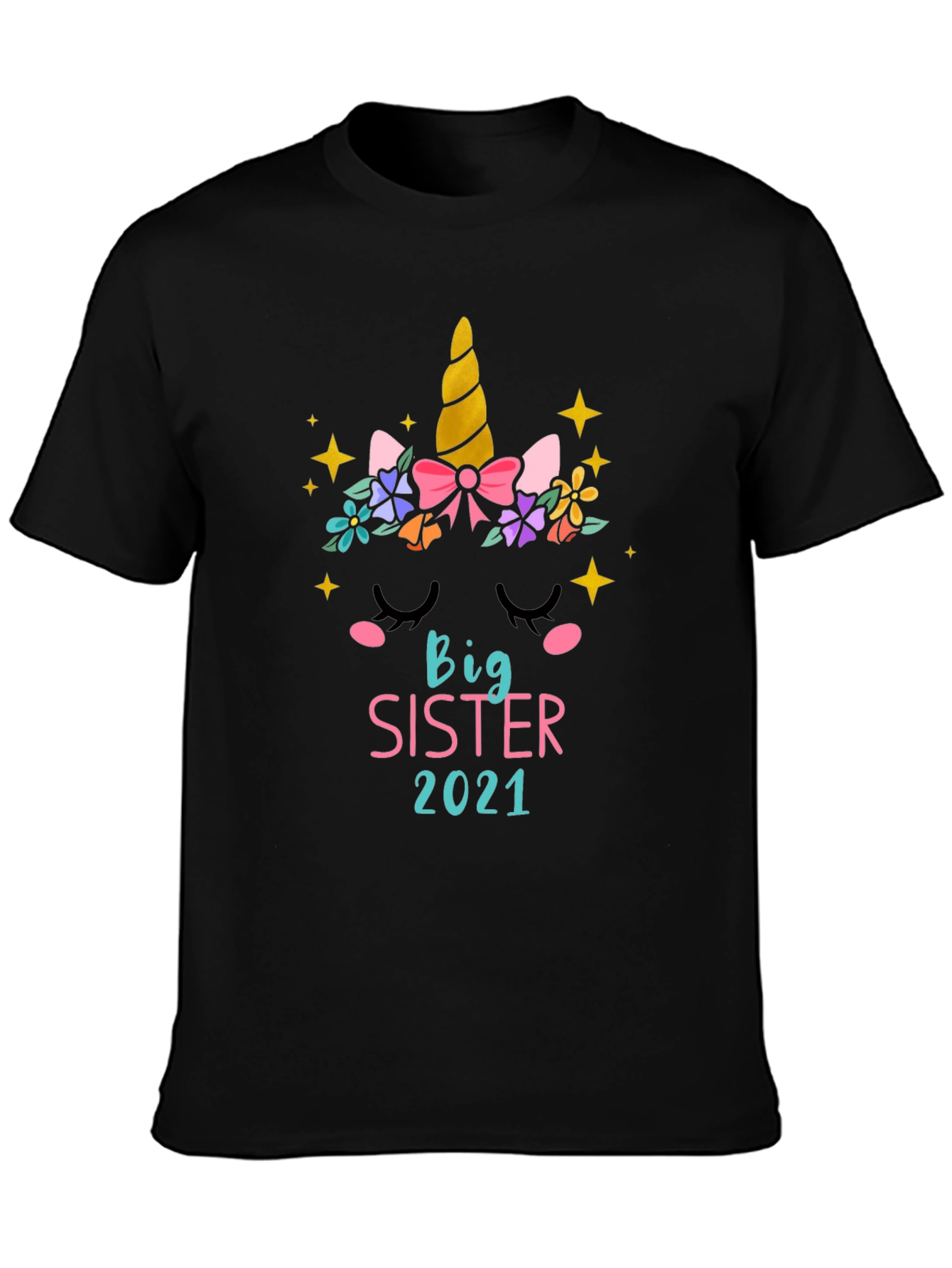 Big Sister 2021 Unicorn T-Shirt