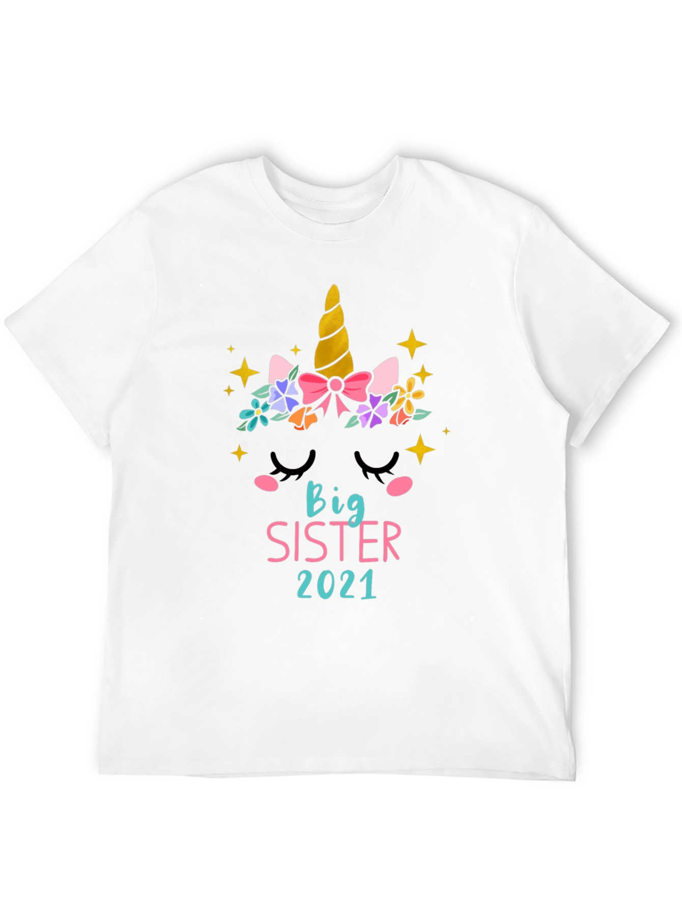 Big Sister 2021 Unicorn T-Shirt