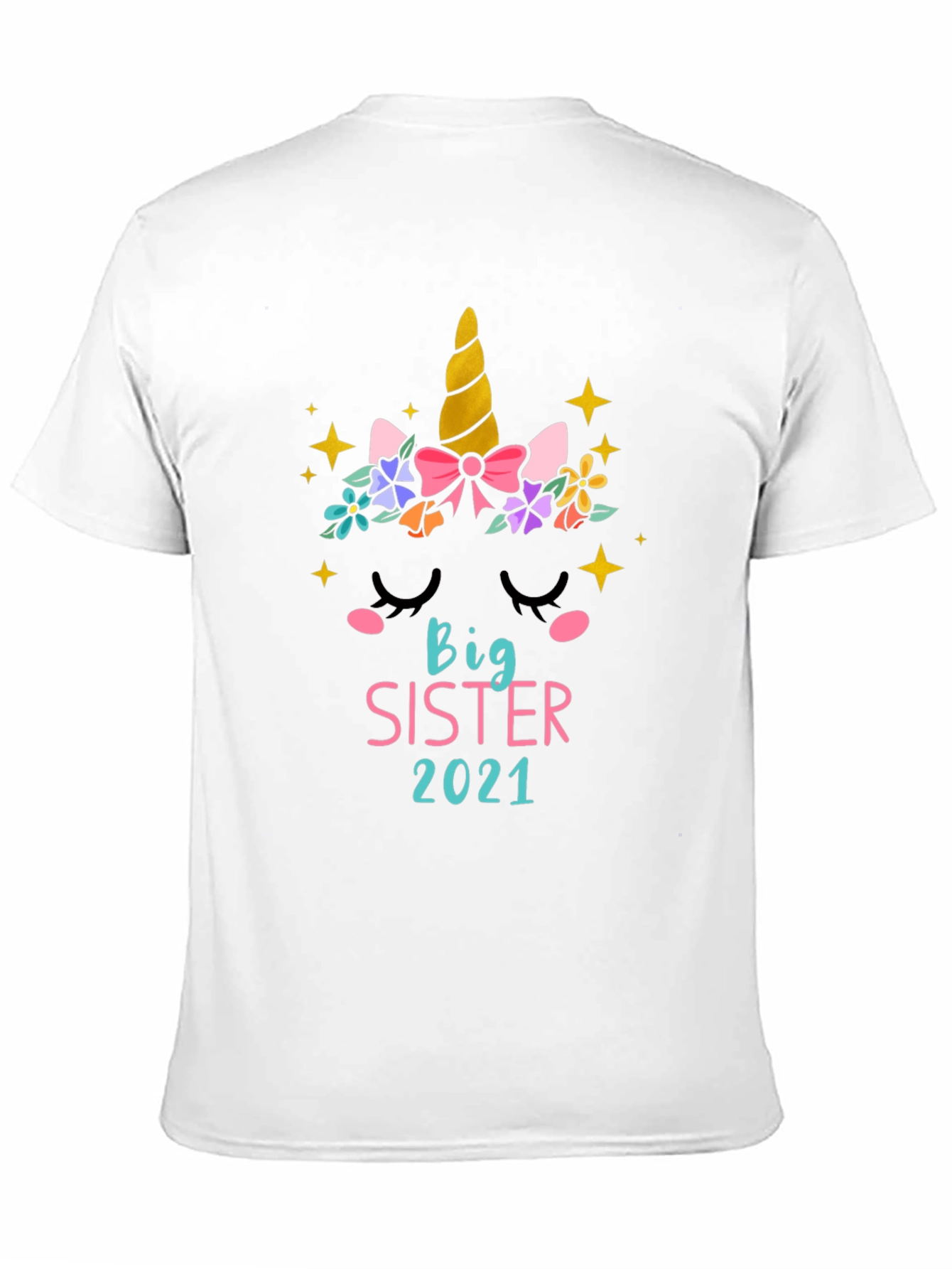 Big Sister 2021 Unicorn T-Shirt