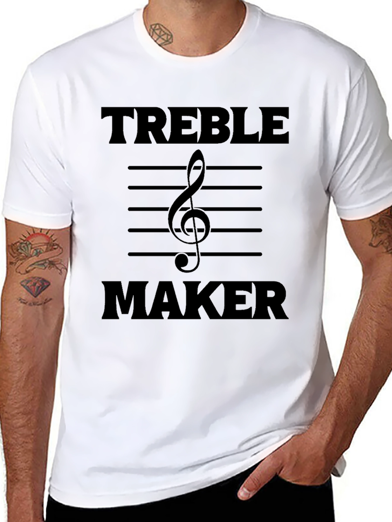 Treble Maker T-Shirt - Music Lover Tee