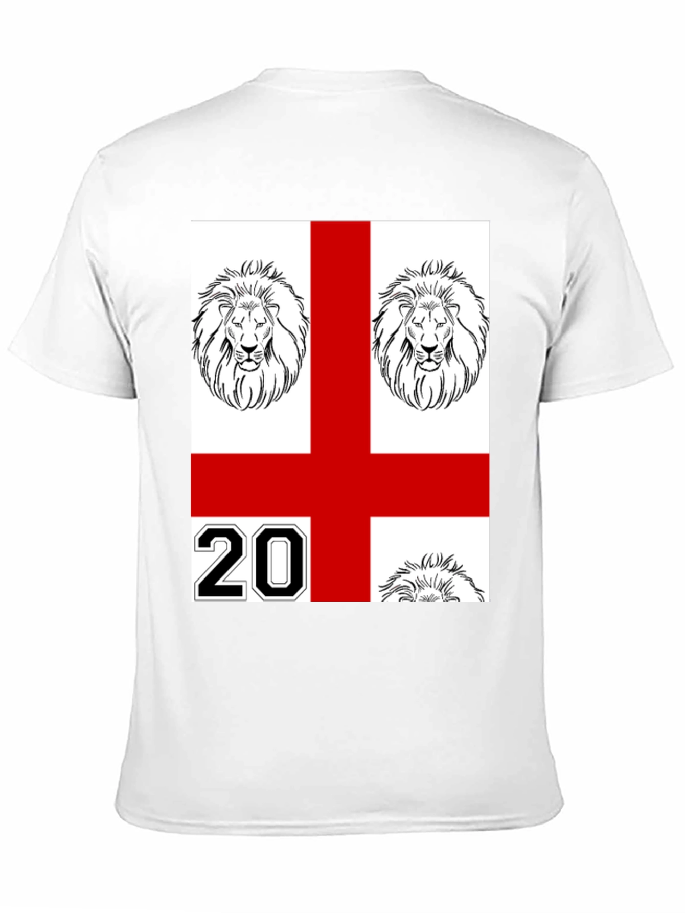 England Lions Graphic T-Shirt - Black