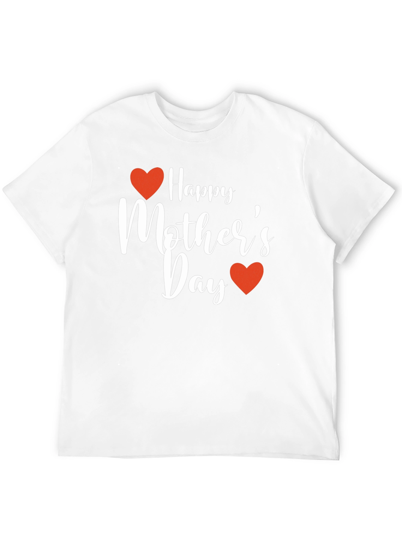 Happy Mothers Day Graphic Tee - Black