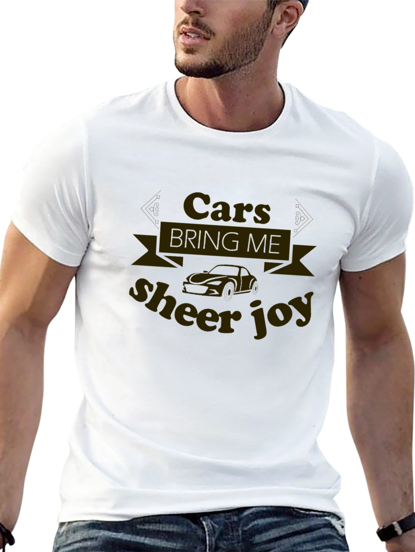 Cars Bring Me Sheer Joy Graphic T-Shirt