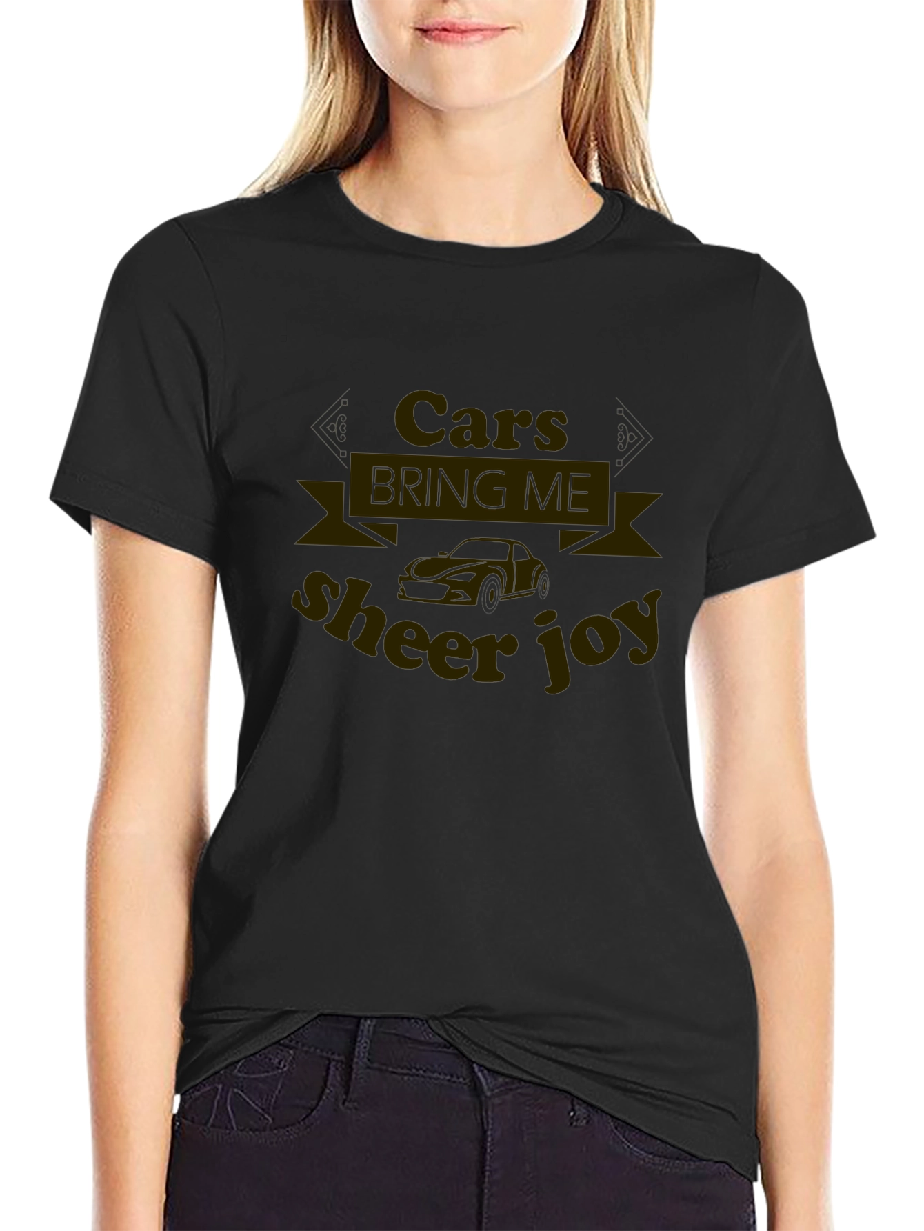 Cars Bring Me Sheer Joy Graphic T-Shirt