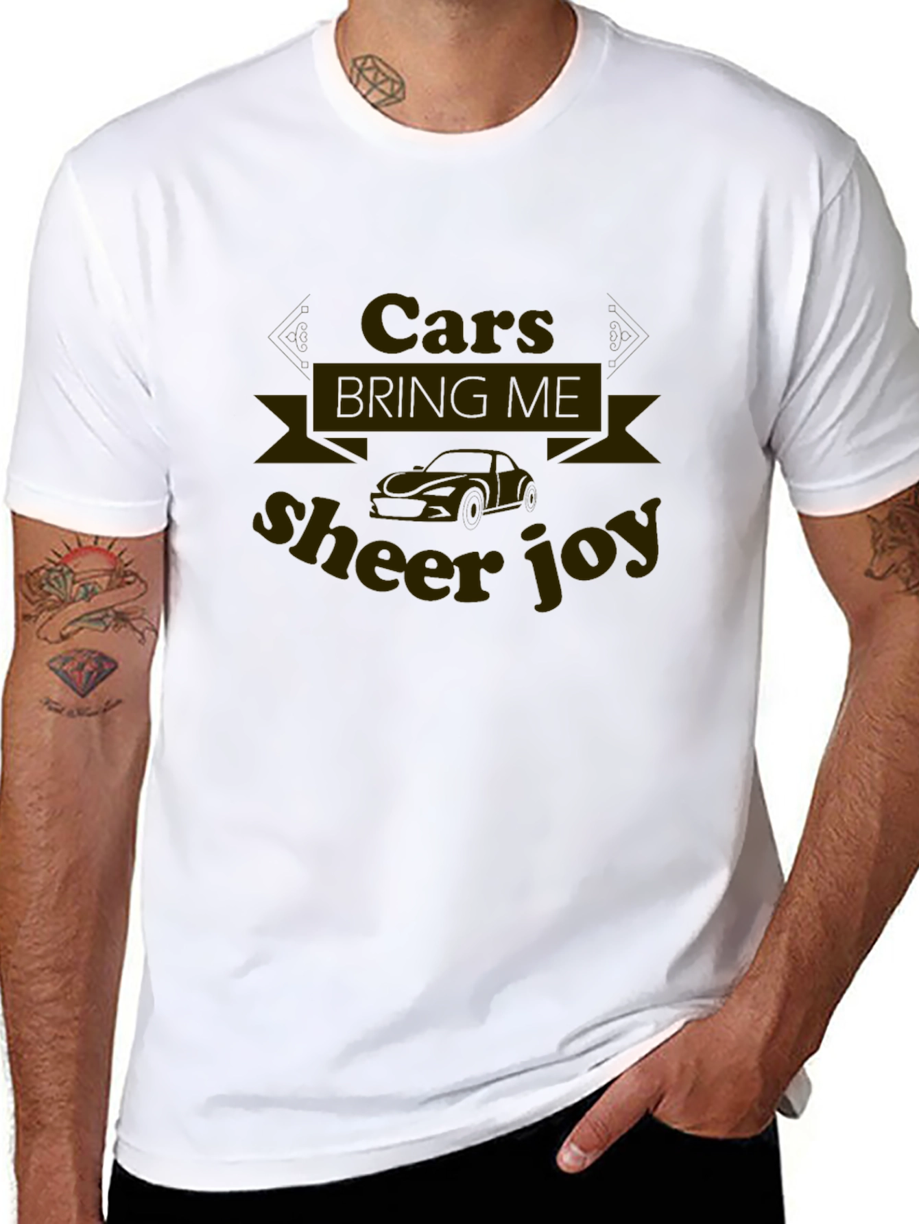 Cars Bring Me Sheer Joy Graphic T-Shirt