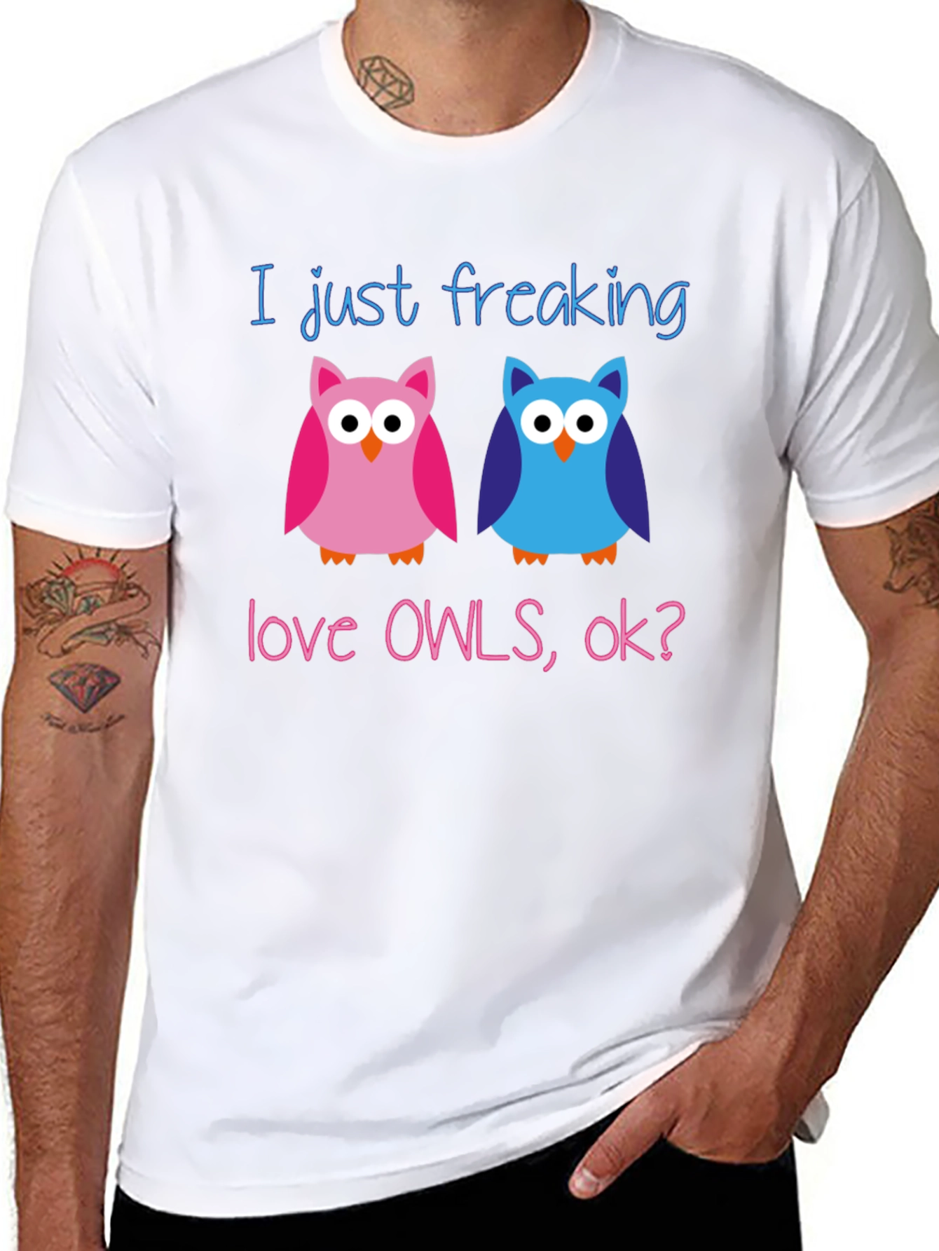 I Just Freaking Love Owls T-Shirt