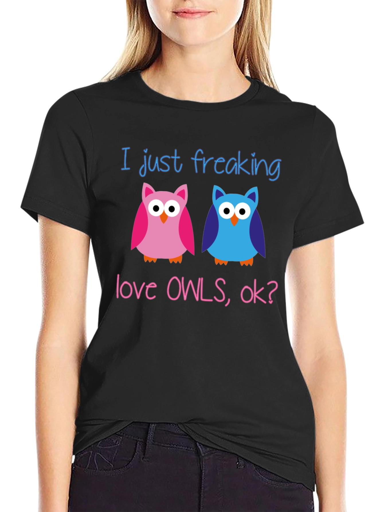 I Just Freaking Love Owls T-Shirt