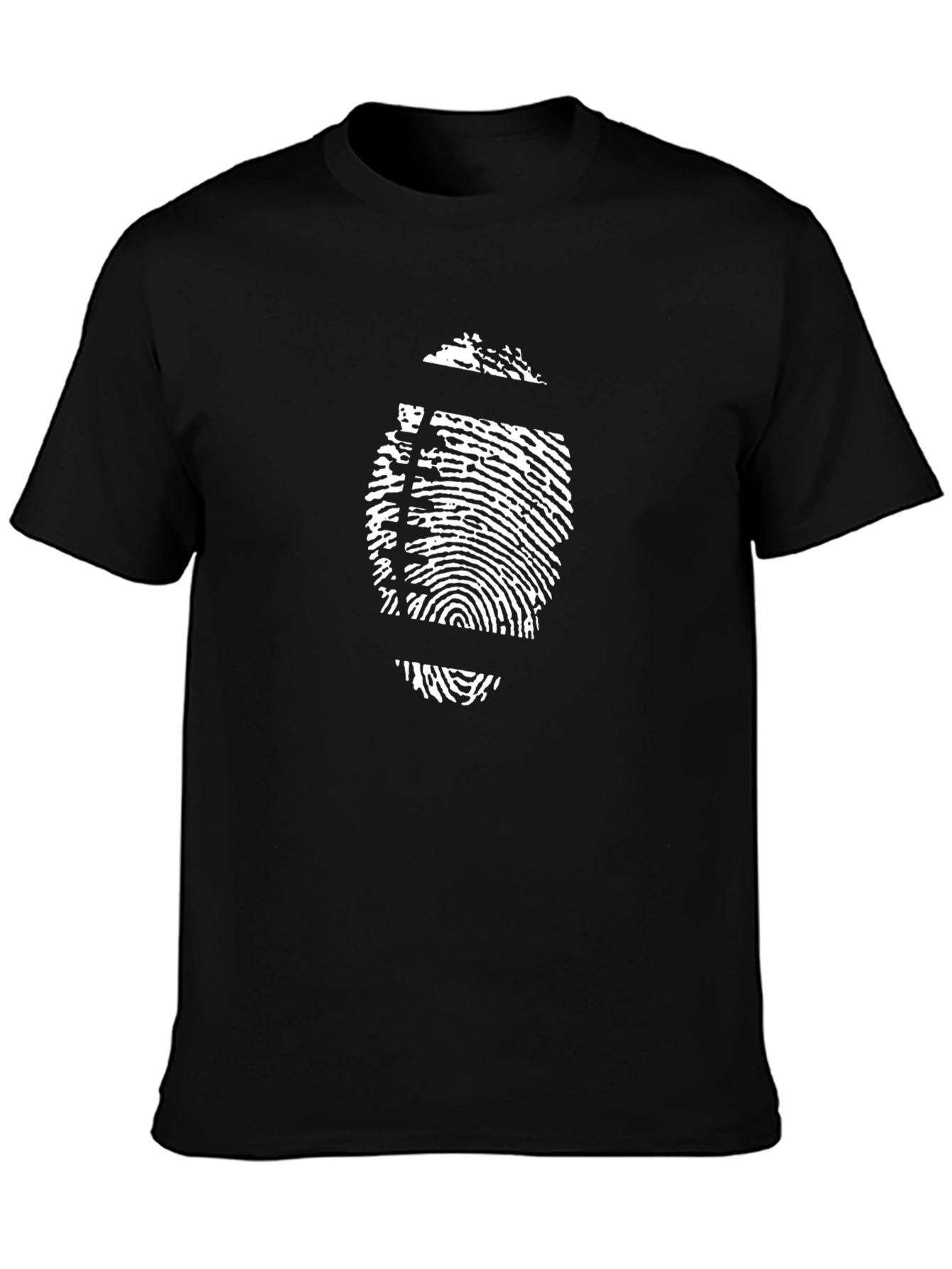 Fingerprint Football Graphic Tee