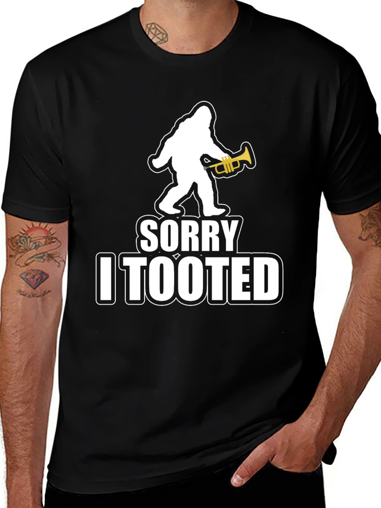 Sorry I Tooted Bigfoot T-Shirt