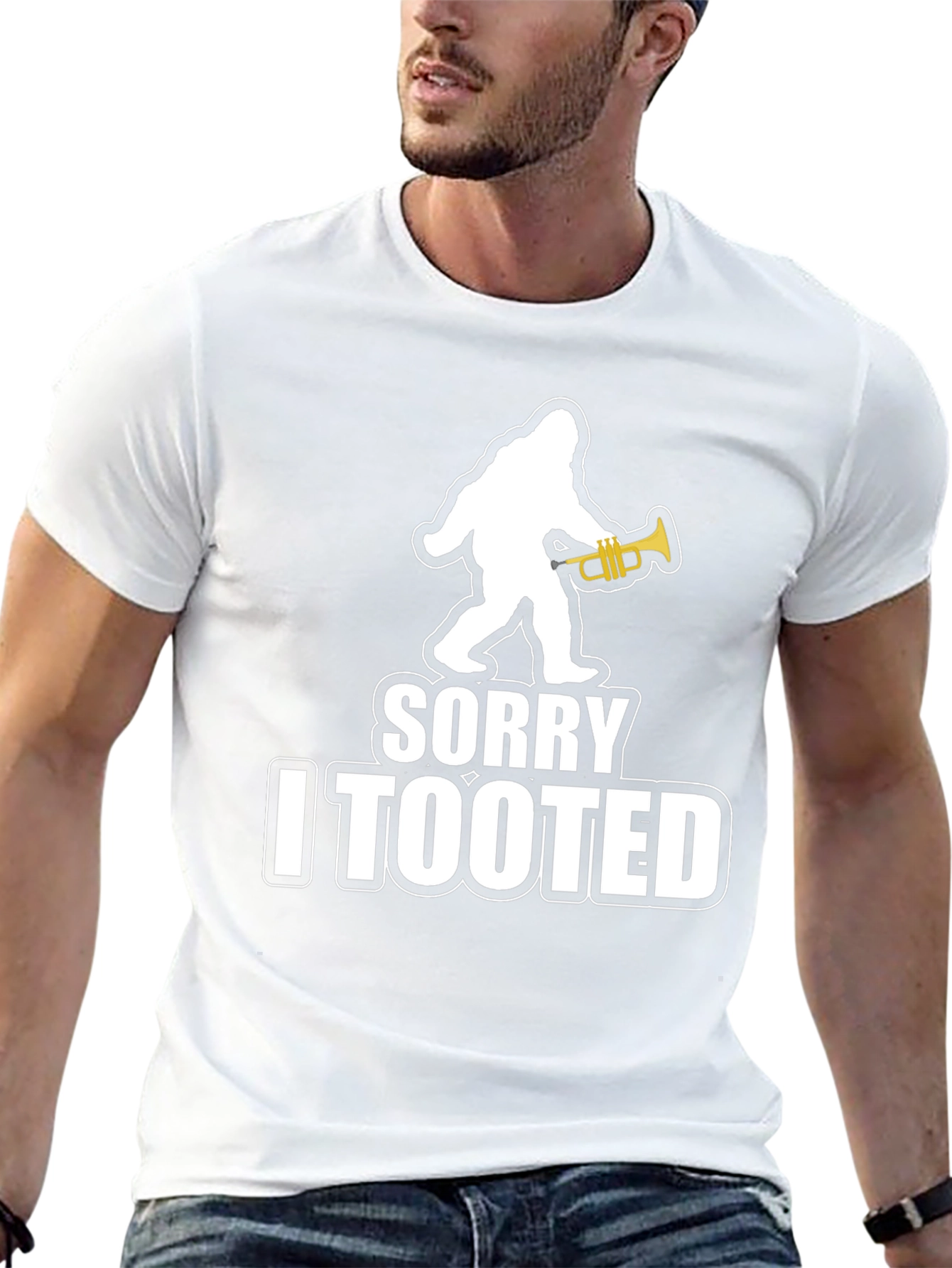 Sorry I Tooted Bigfoot T-Shirt