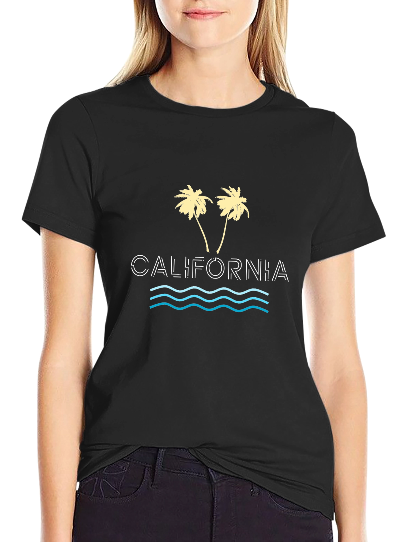 California Palm Tree Graphic Tee