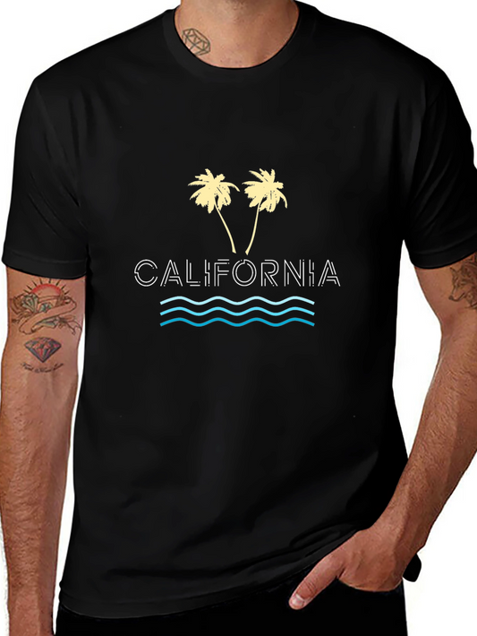 California Palm Tree Graphic Tee