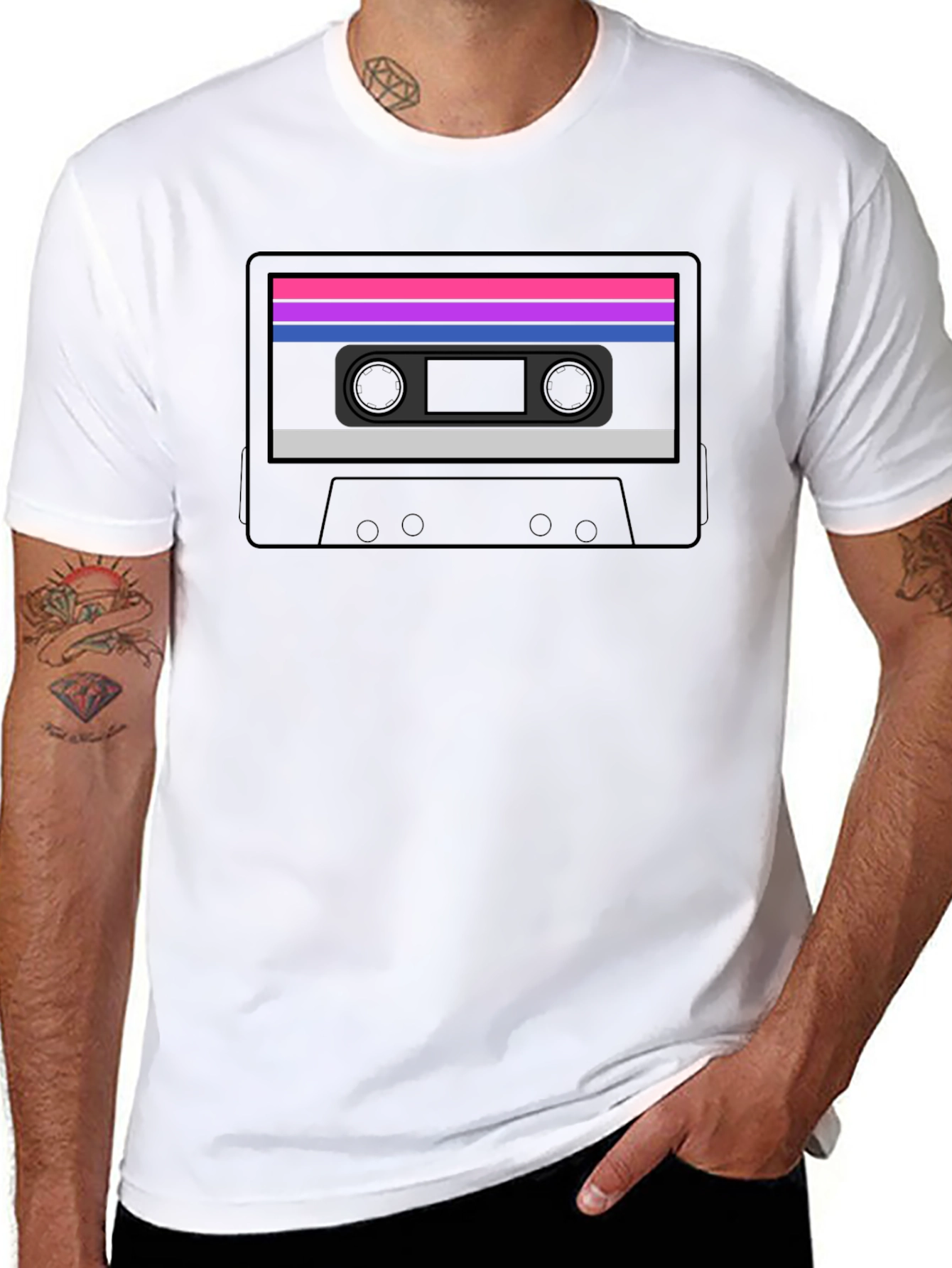 Retro Cassette Tape Pride T-Shirt
